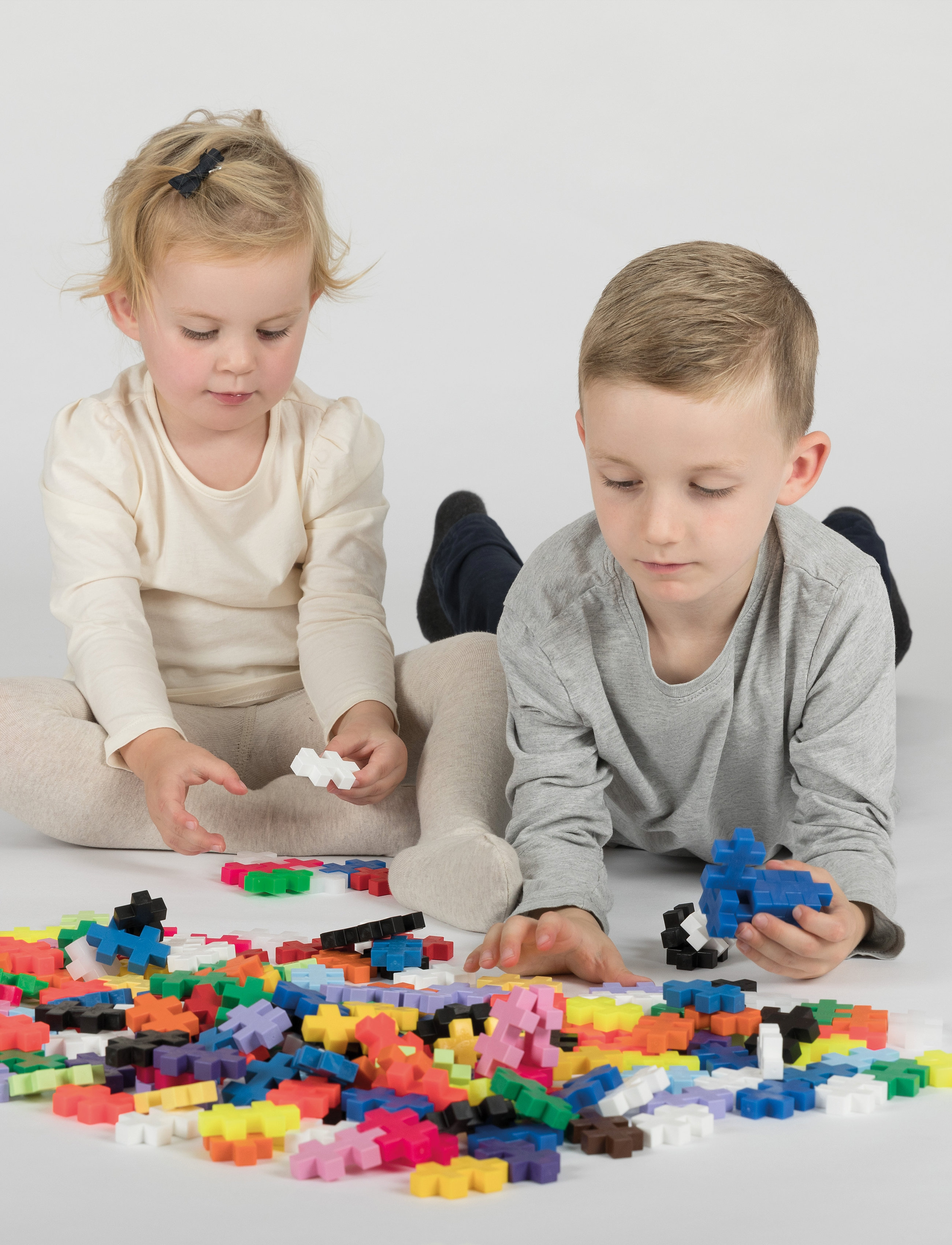 Plus-Plus - Plus-Plus BIG Storage Box Mix / 200 pcs - byggesæt - mix - 5