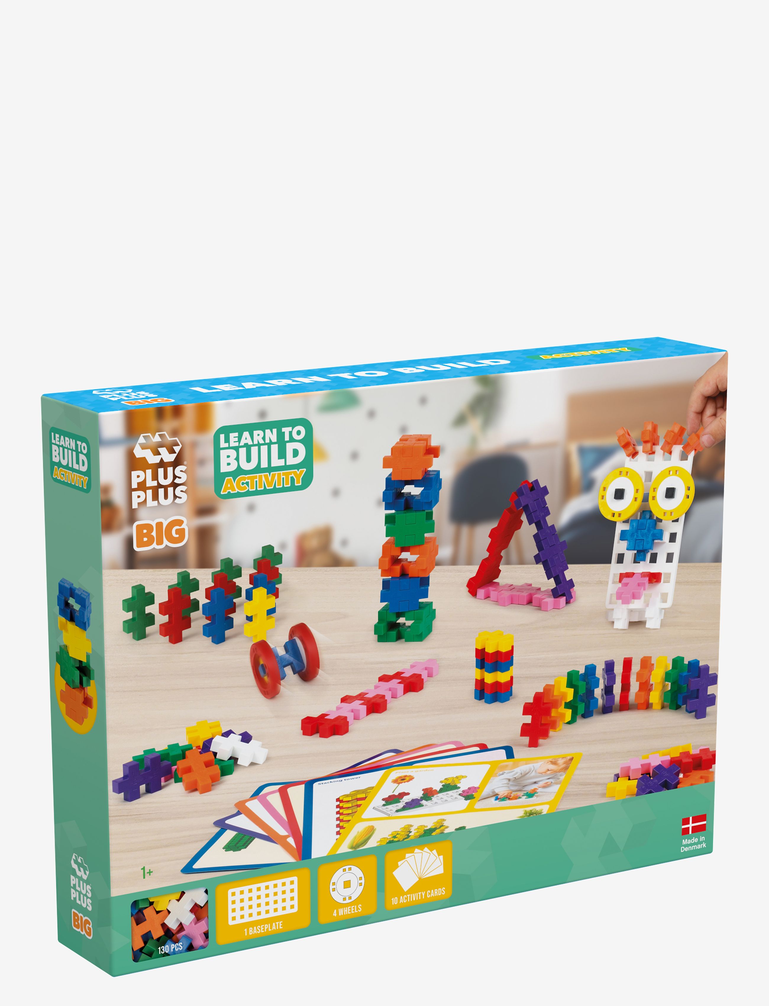 Plus-Plus - Plus-Plus BIG Learn to Build Activity Set - byggesæt - mix - 1