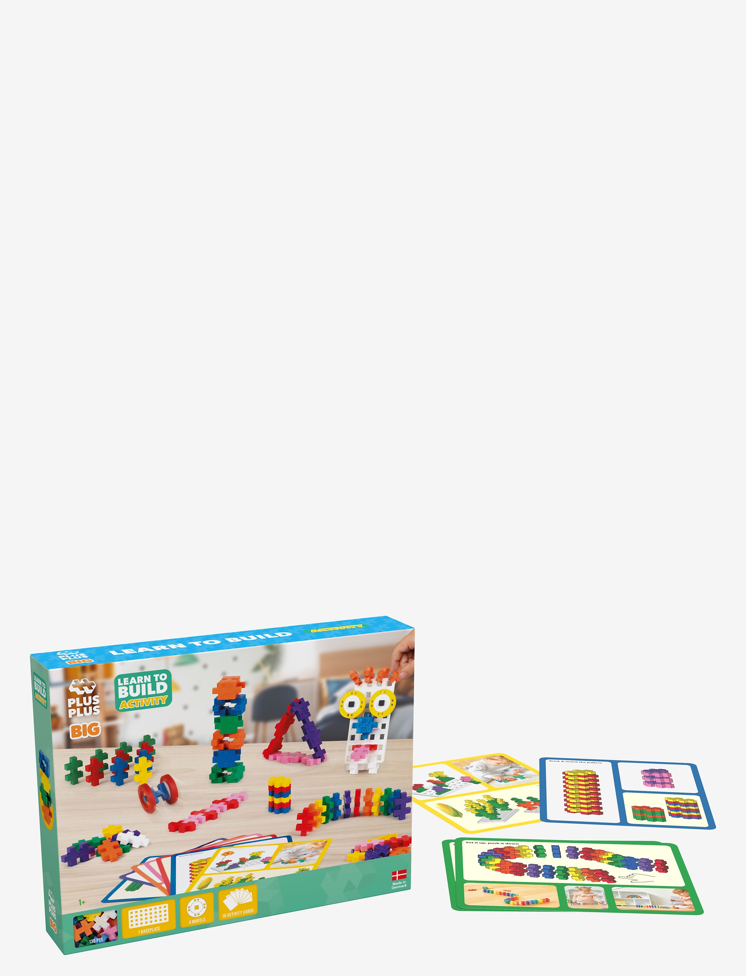 Plus-Plus - Plus-Plus BIG Learn to Build Activity Set - byggesæt - mix - 3
