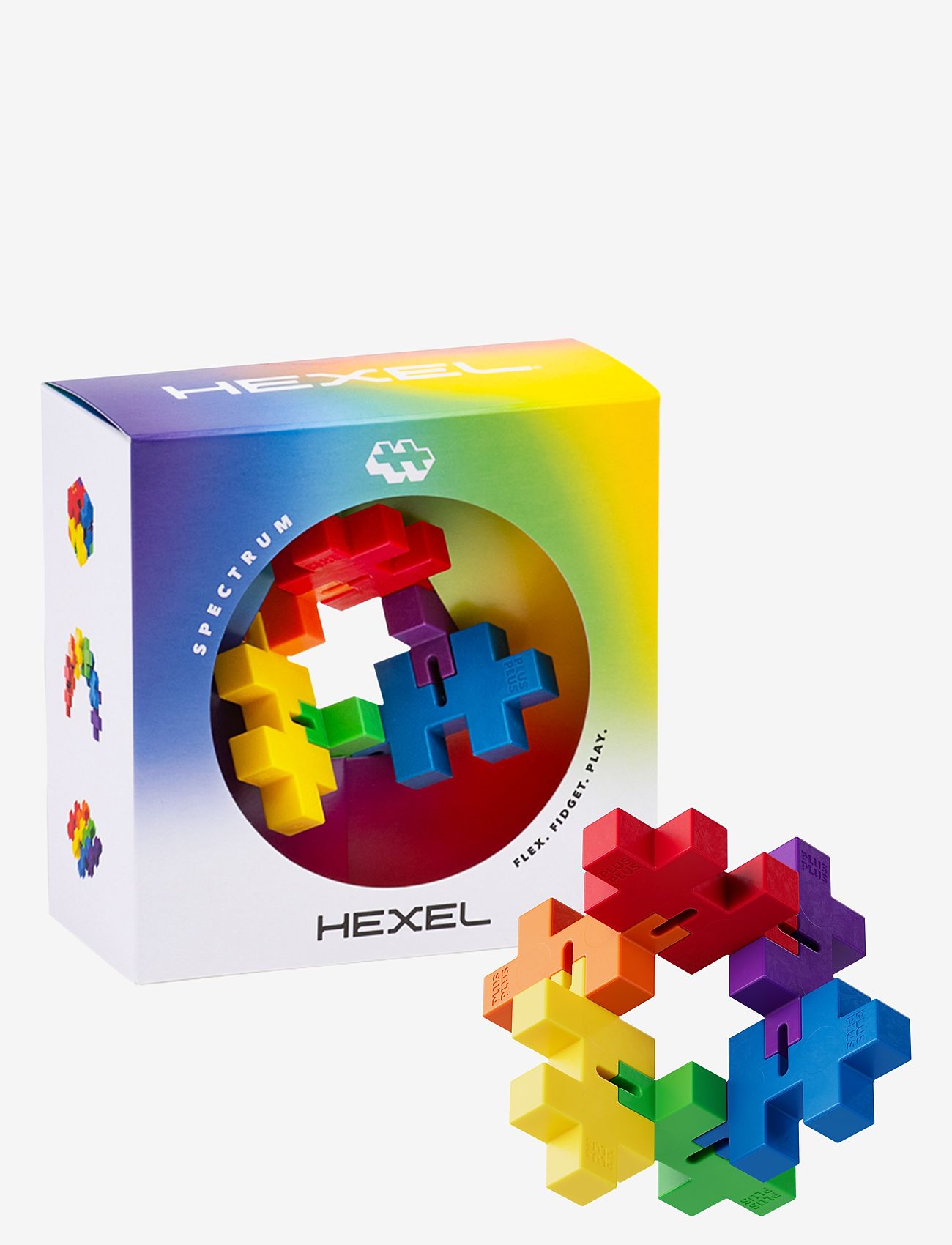 Plus-Plus - HEXEL Spectrum - byggesæt - mix - 0