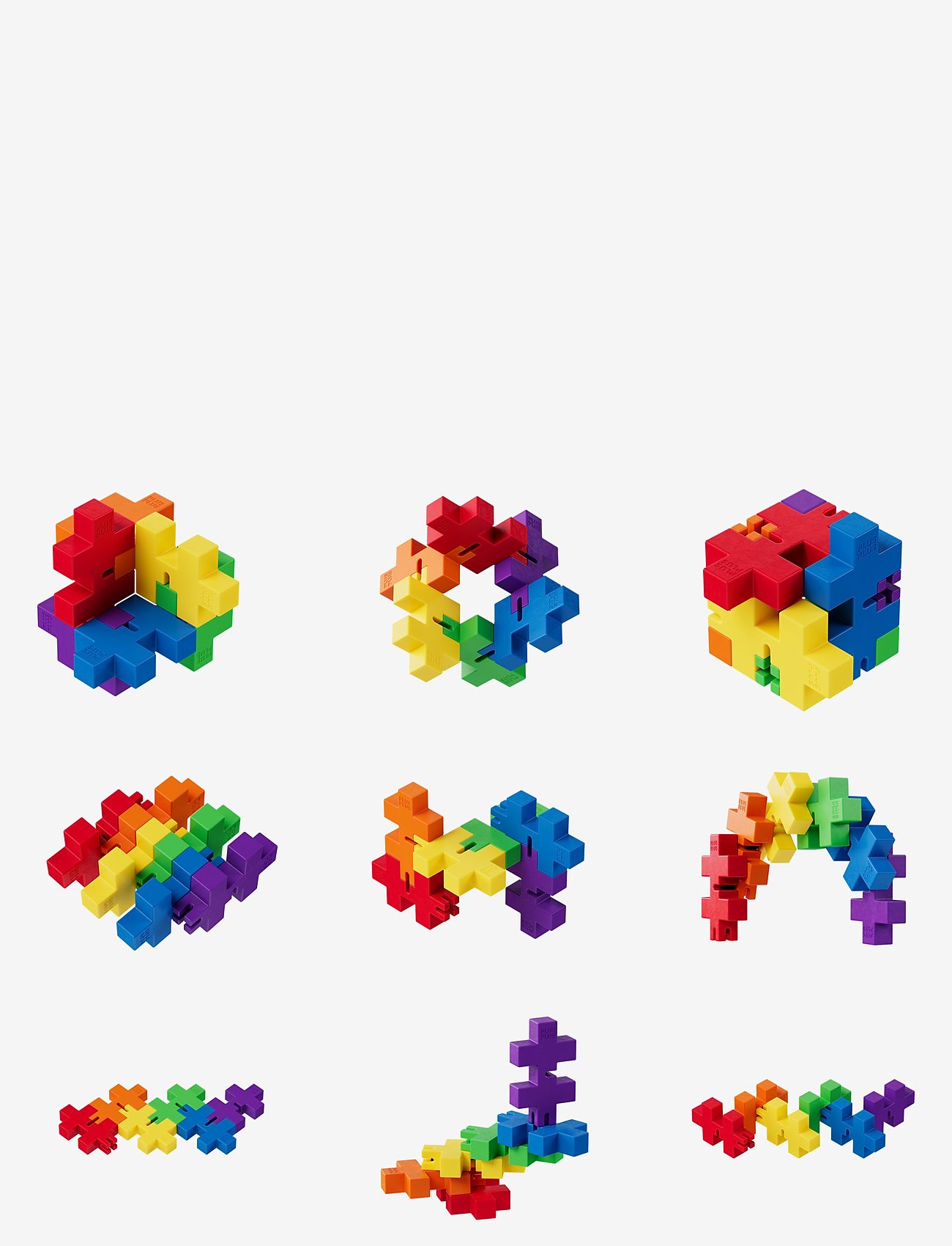 Plus-Plus - HEXEL Spectrum - byggesæt - mix - 1