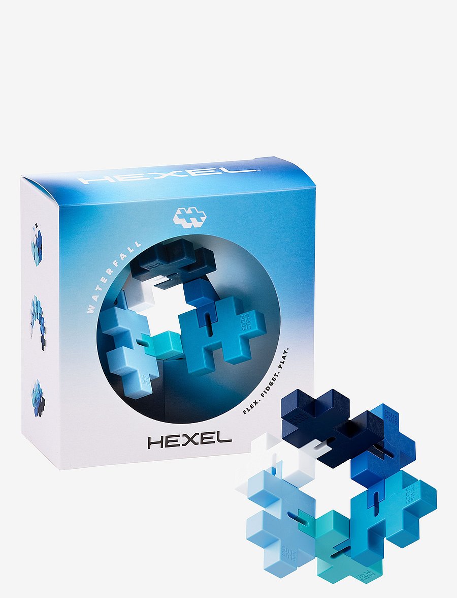 Plus-Plus - HEXEL Waterfall - ehituskomplektid - mix - 1