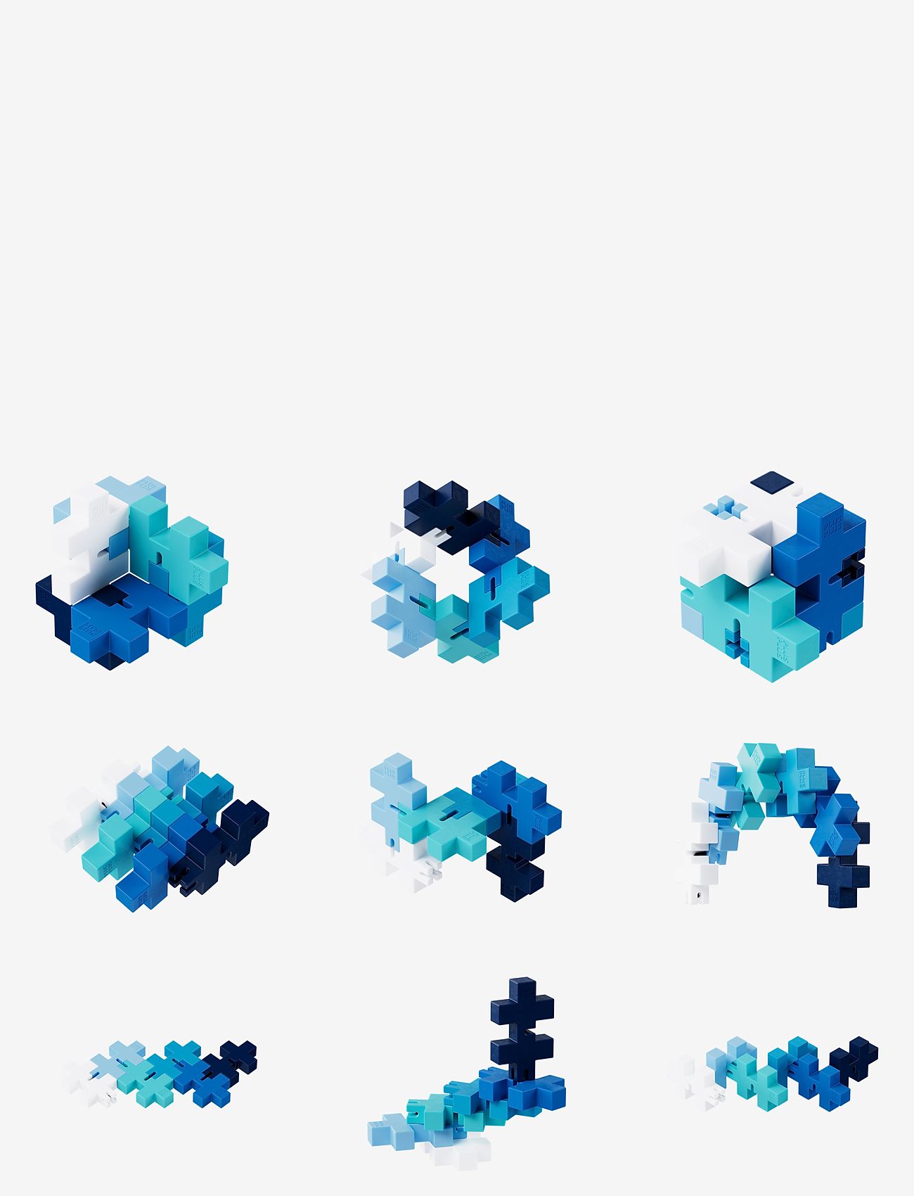 Plus-Plus - HEXEL Waterfall - byggesæt - mix - 2