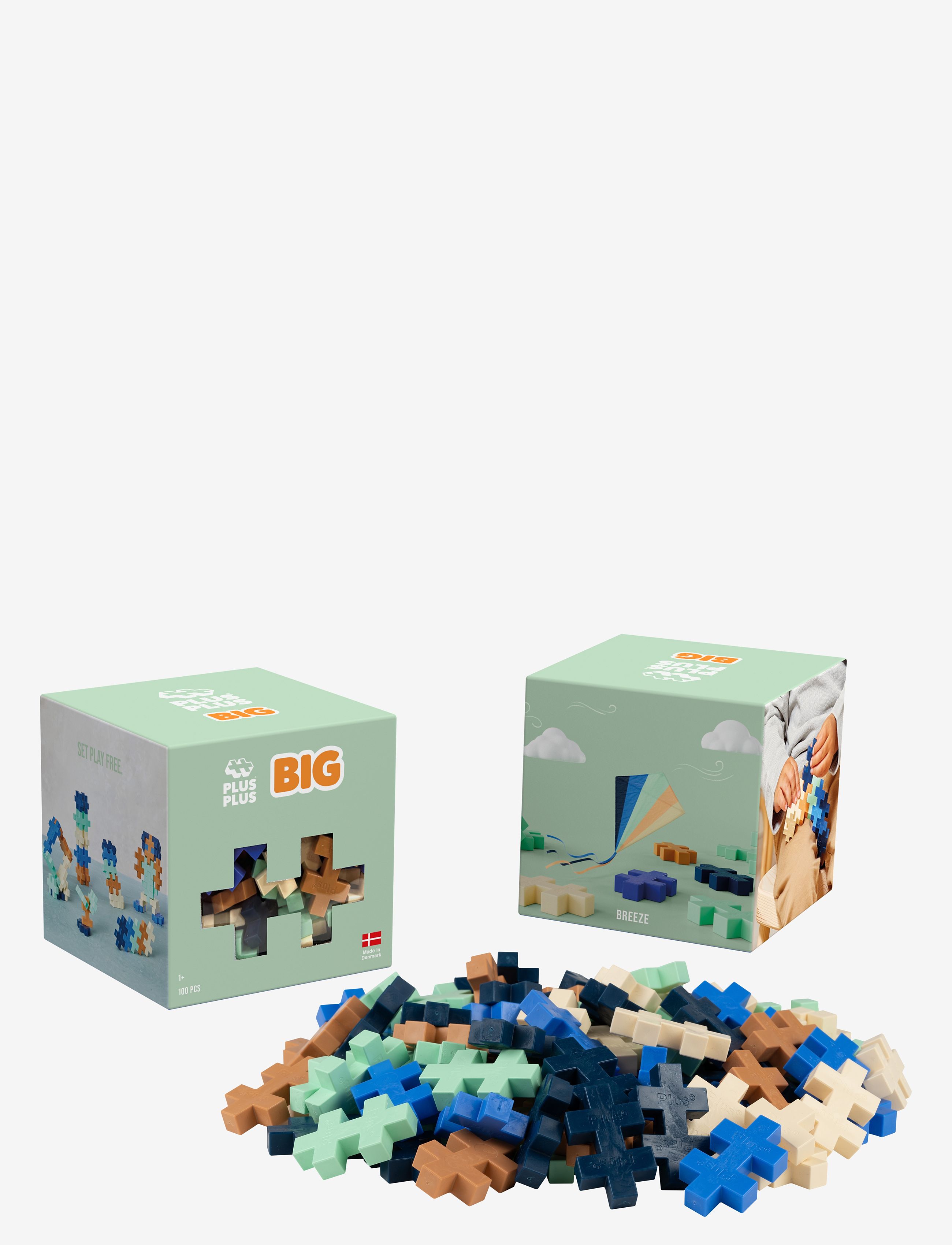 Plus-Plus - Plus-Plus BIG Breeze / 100 pcs - byggsatser - mix - 2