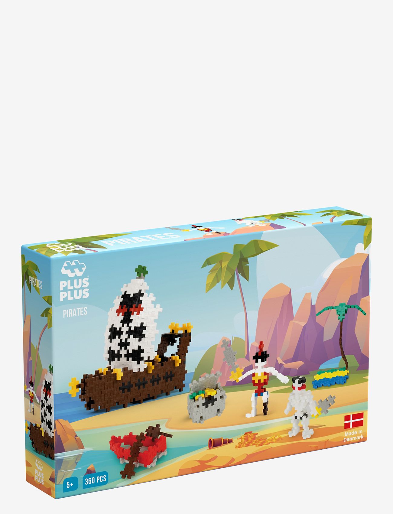 Plus-Plus - Plus-Plus Basic Pirates / 360 pcs - byggeklodser - mix - 1