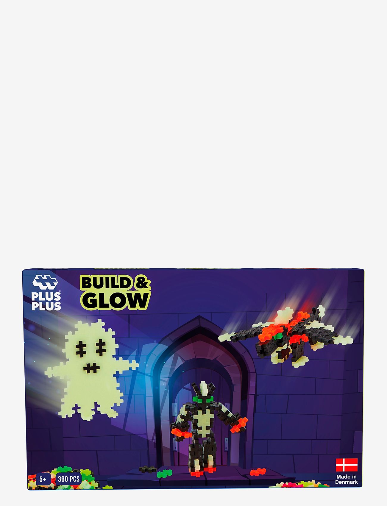 Plus-Plus - Plus-Plus Build and Glow - Glow in the Dark / 360 pcs - mix - 2