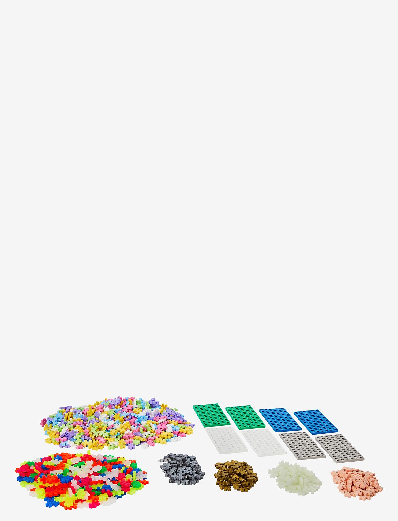 Plus-Plus - Plus-Plus Pastel Learn to build Super set - byggsatser - mix pastel - 3