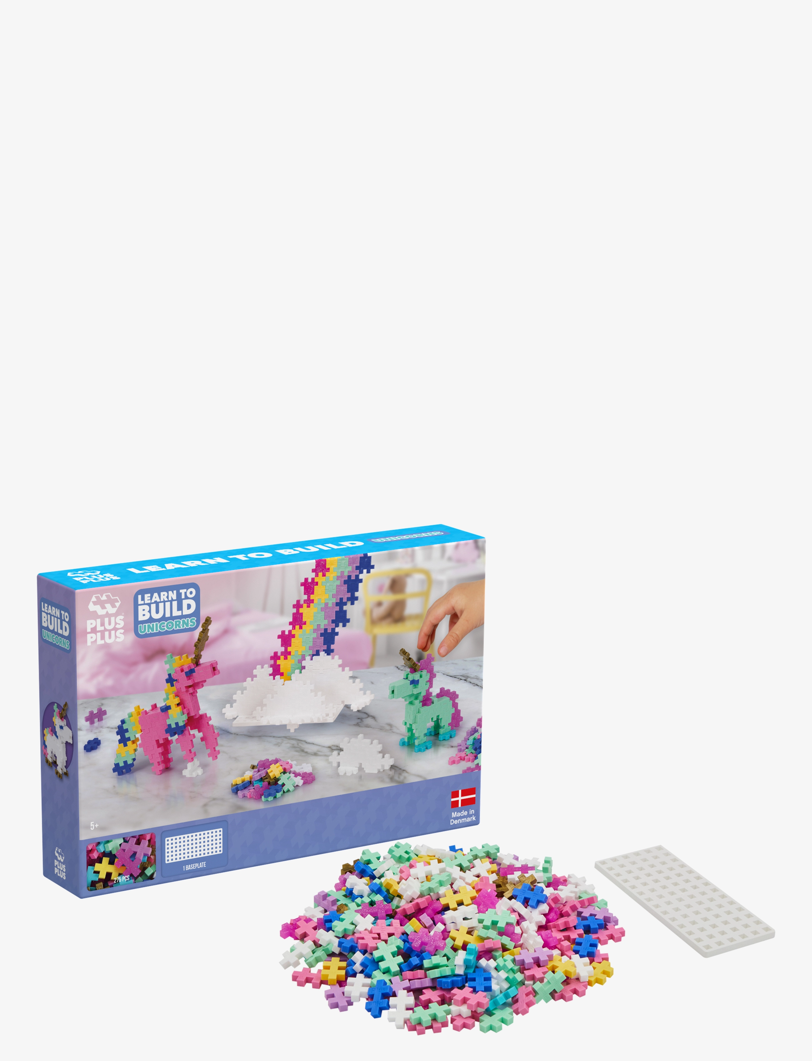 Plus-Plus Learn To Build Unicorns, Børn, Building Sæt, Multi/mønstret, Str: ONE SIZE