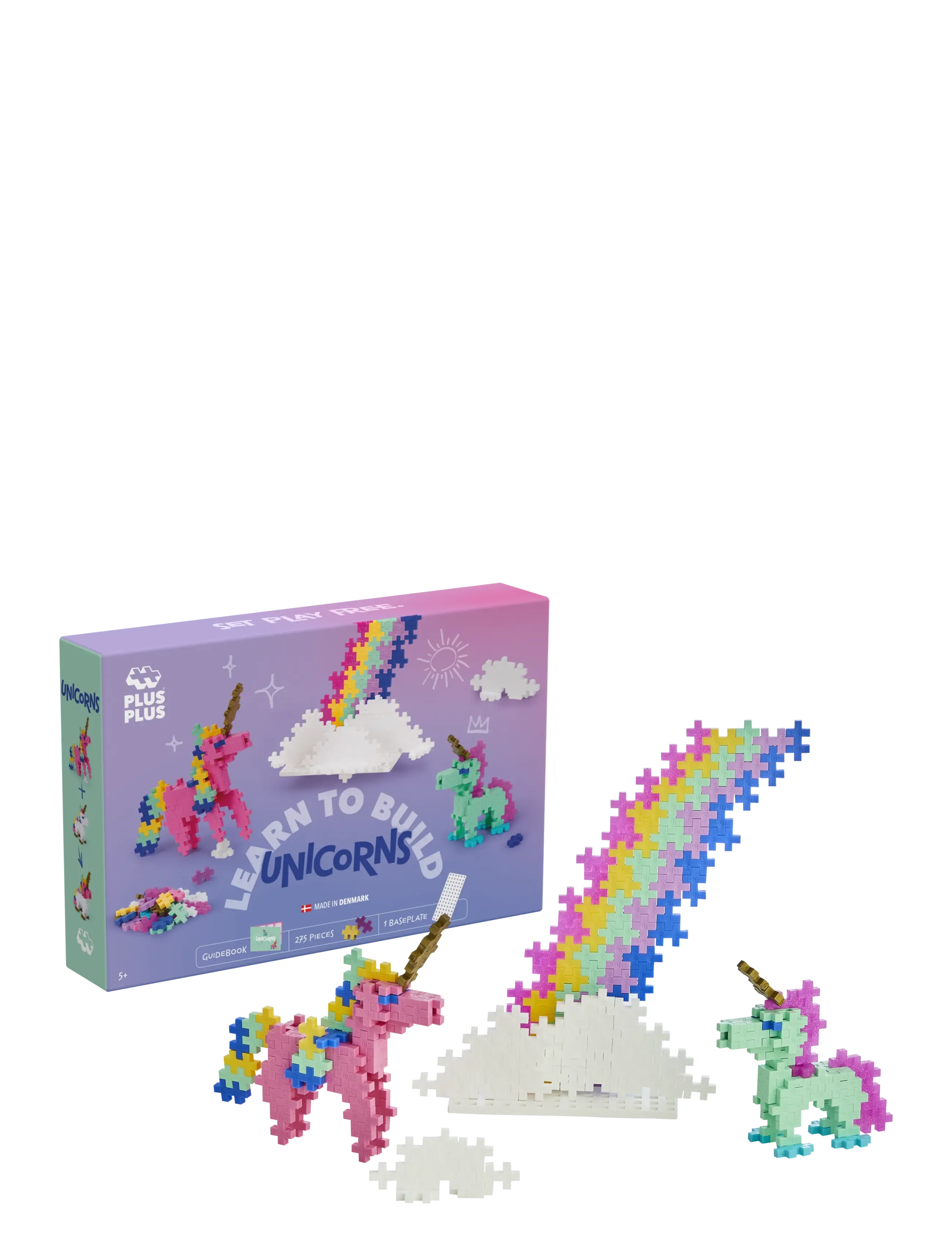 Plus-Plus Learn to Build Unicorns - Baukästen - MULTI / multi
