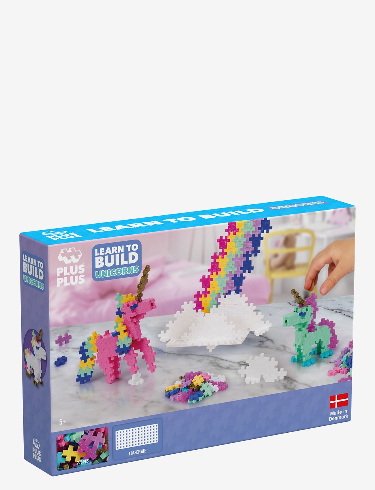 Plus-Plus - Learn to Build Unicorns - byggesæt - multi - 1