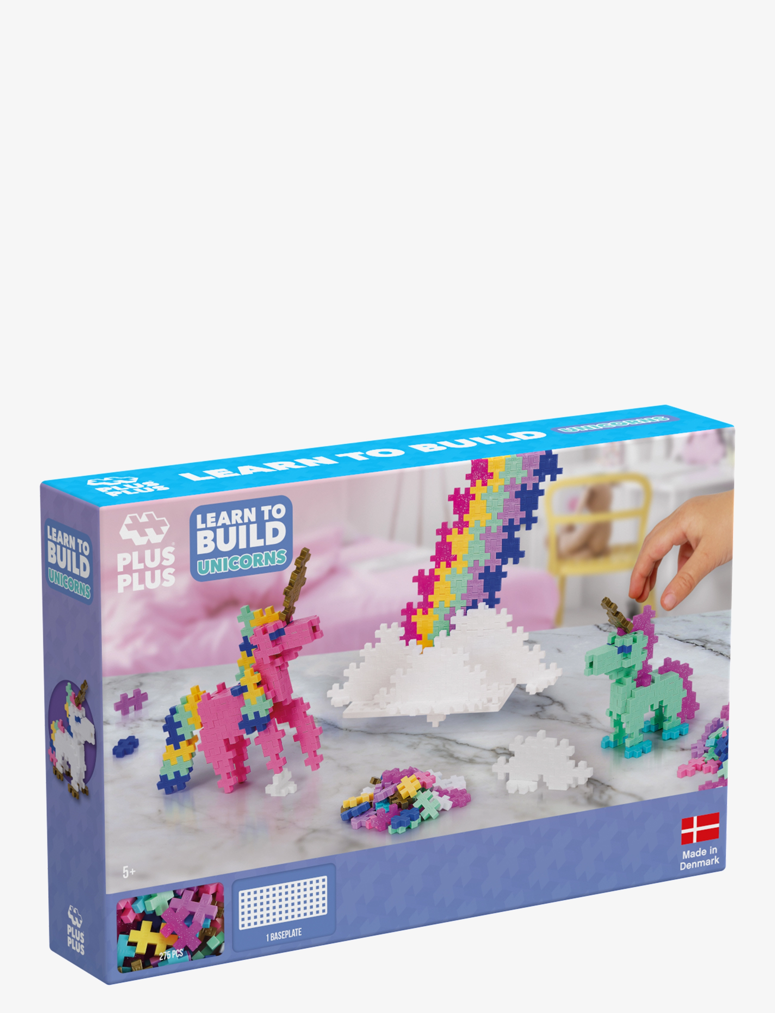 Plus-Plus - Learn to Build Unicorns - byggsatser - multi - 1