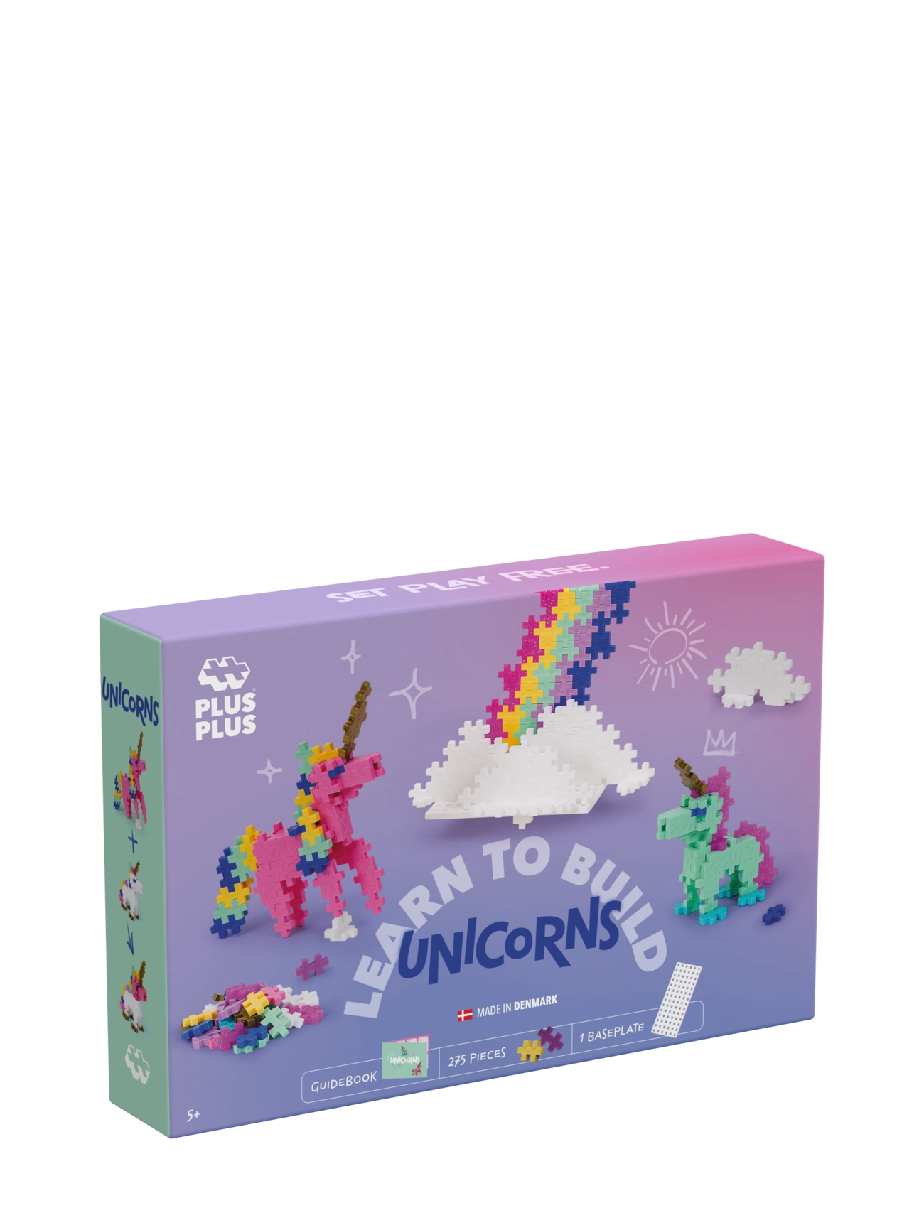 Plus-Plus - Learn to Build Unicorns - byggsatser - multi - 4
