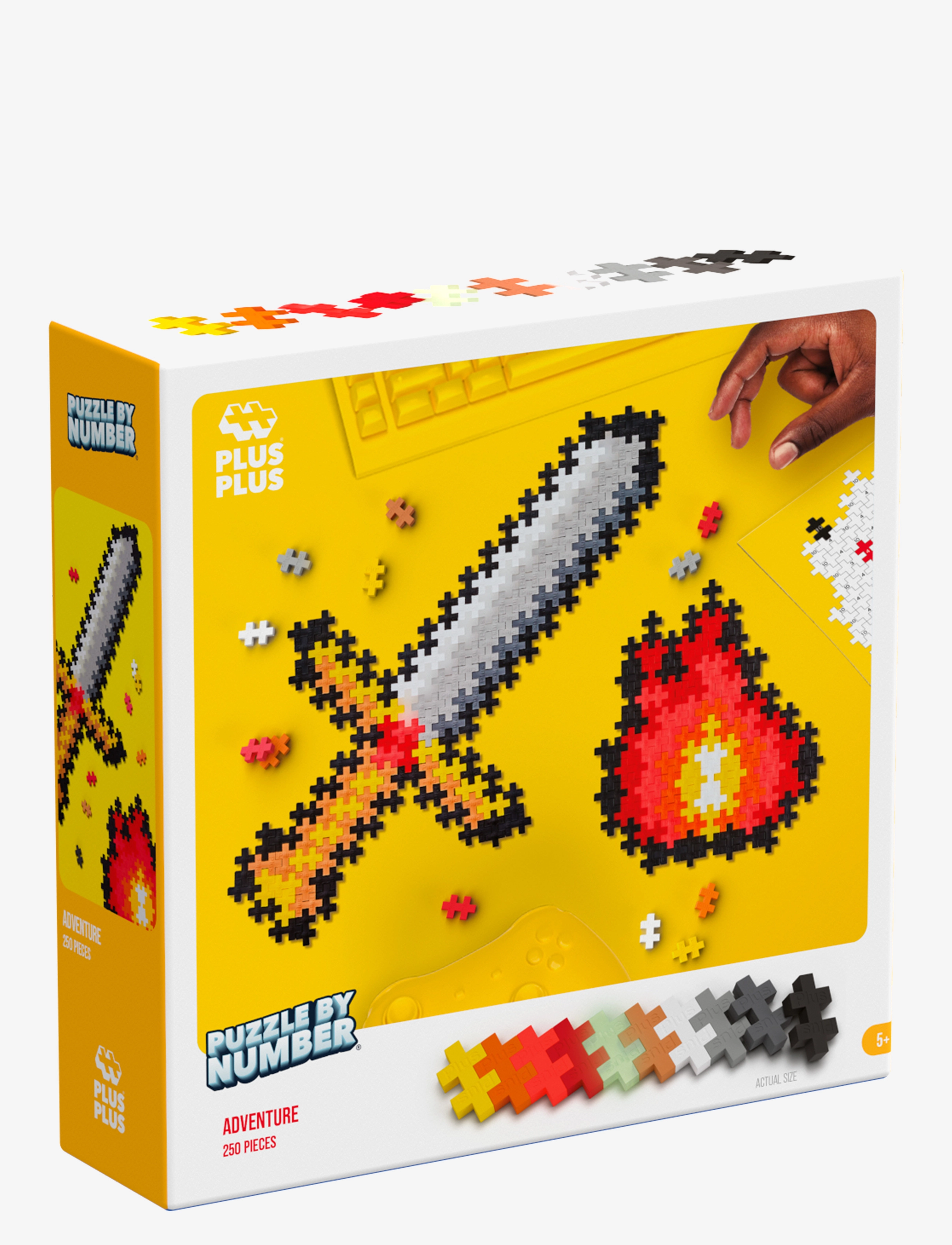 Plus-Plus - Plus-Plus Puzzle By Number Adventure 250pcs - byggsatser - multi - 1