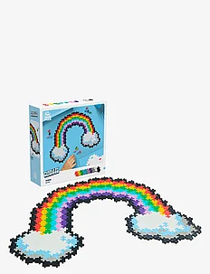 Plus-Plus Puzzle By Number Rainbow 500pcs, Plus-Plus