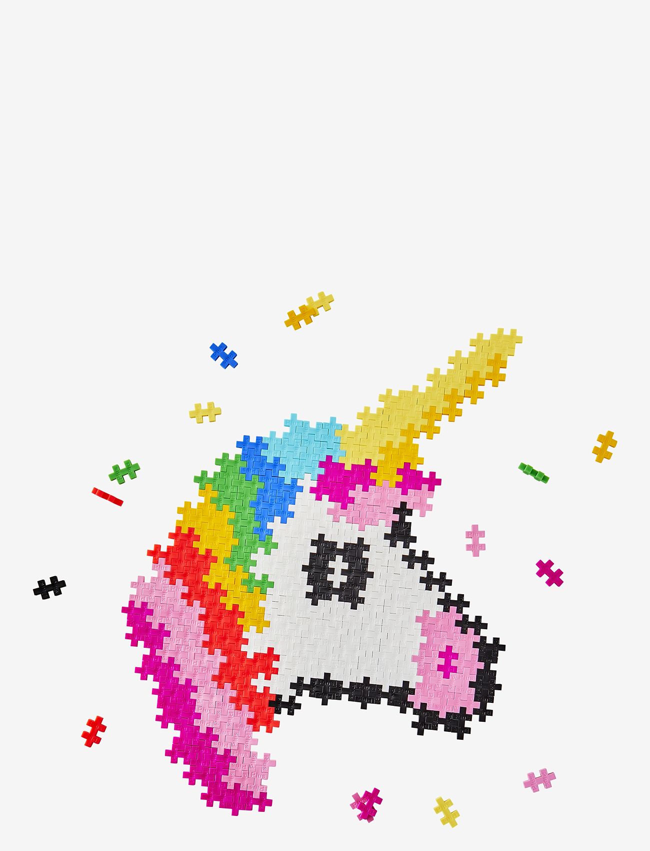 Plus-Plus - Plus-Plus Puzzle By Number Unicorn 250pcs - byggesæt - mix - 2