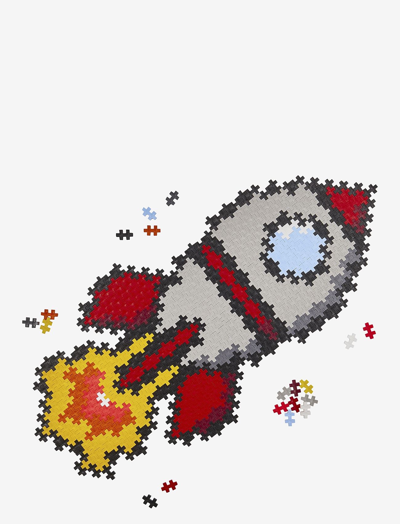 Plus-Plus - Plus-Plus Puzzle By Number Rocket 500pcs - byggsatser - mix - 2
