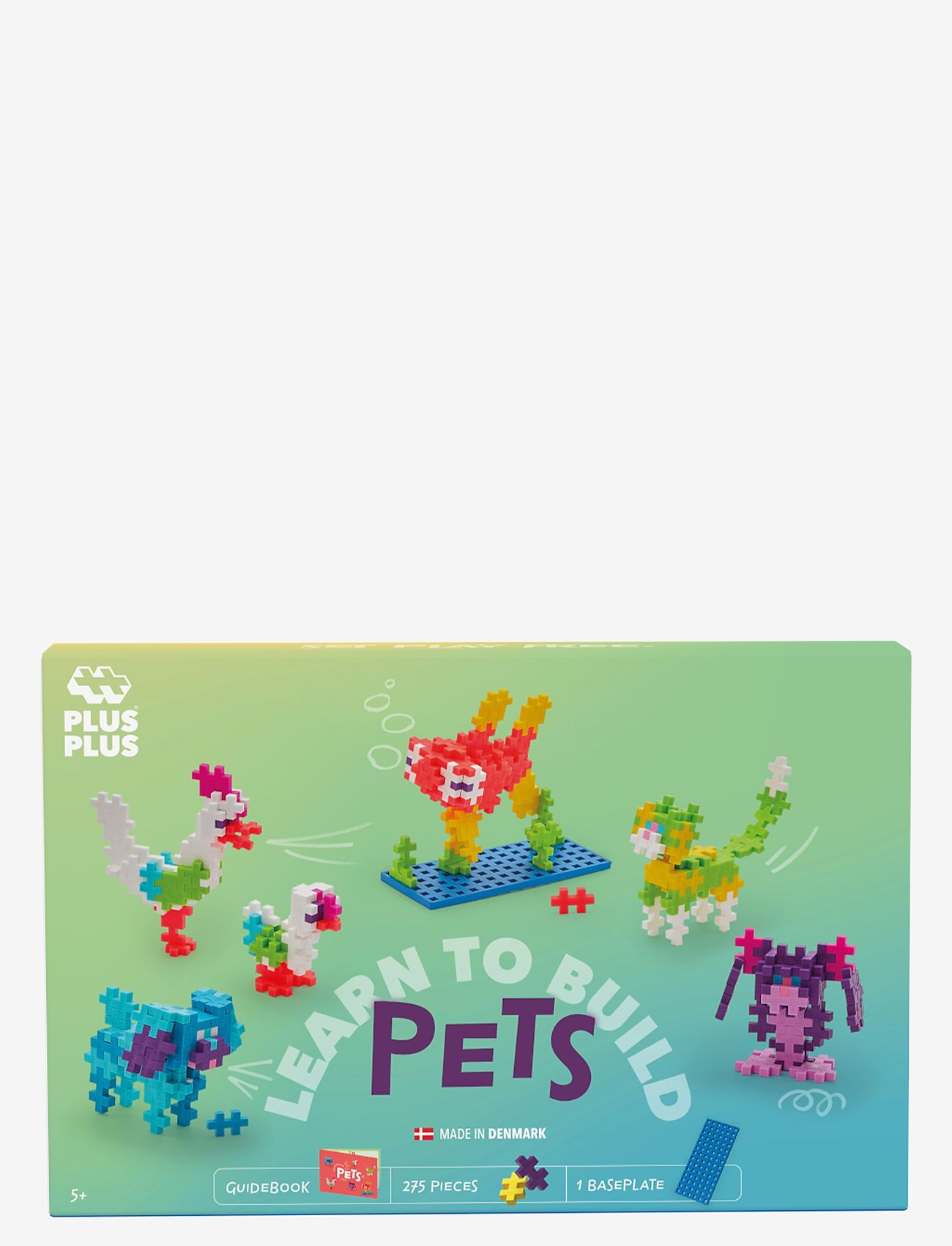 Plus-Plus - Plus-Plus Learn to Build Pets - byggesæt - mix - 2