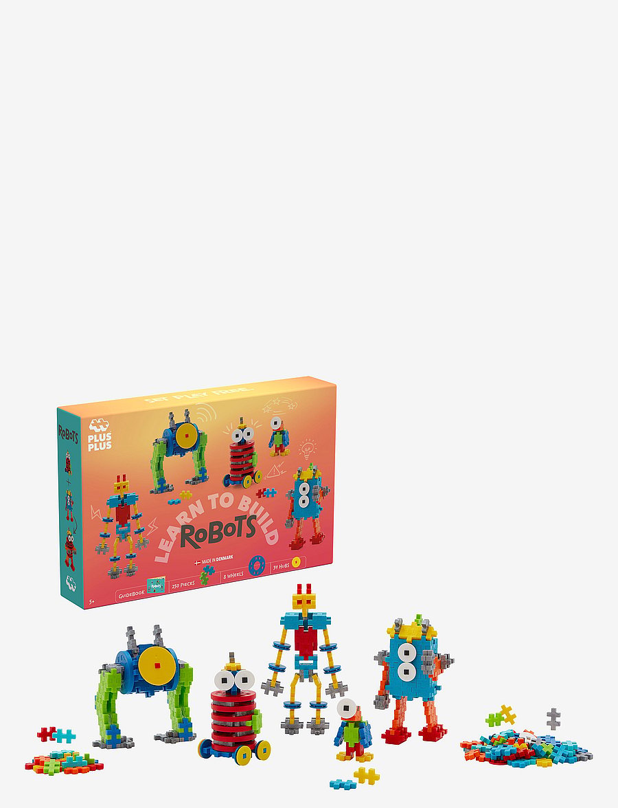 Plus-Plus - Plus-Plus Learn to Build Robots - rakennussetit - mix - 1
