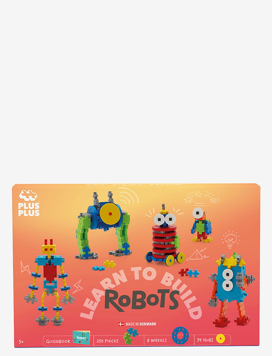 Plus-Plus - Plus-Plus Learn to Build Robots - rakennussetit - mix - 2