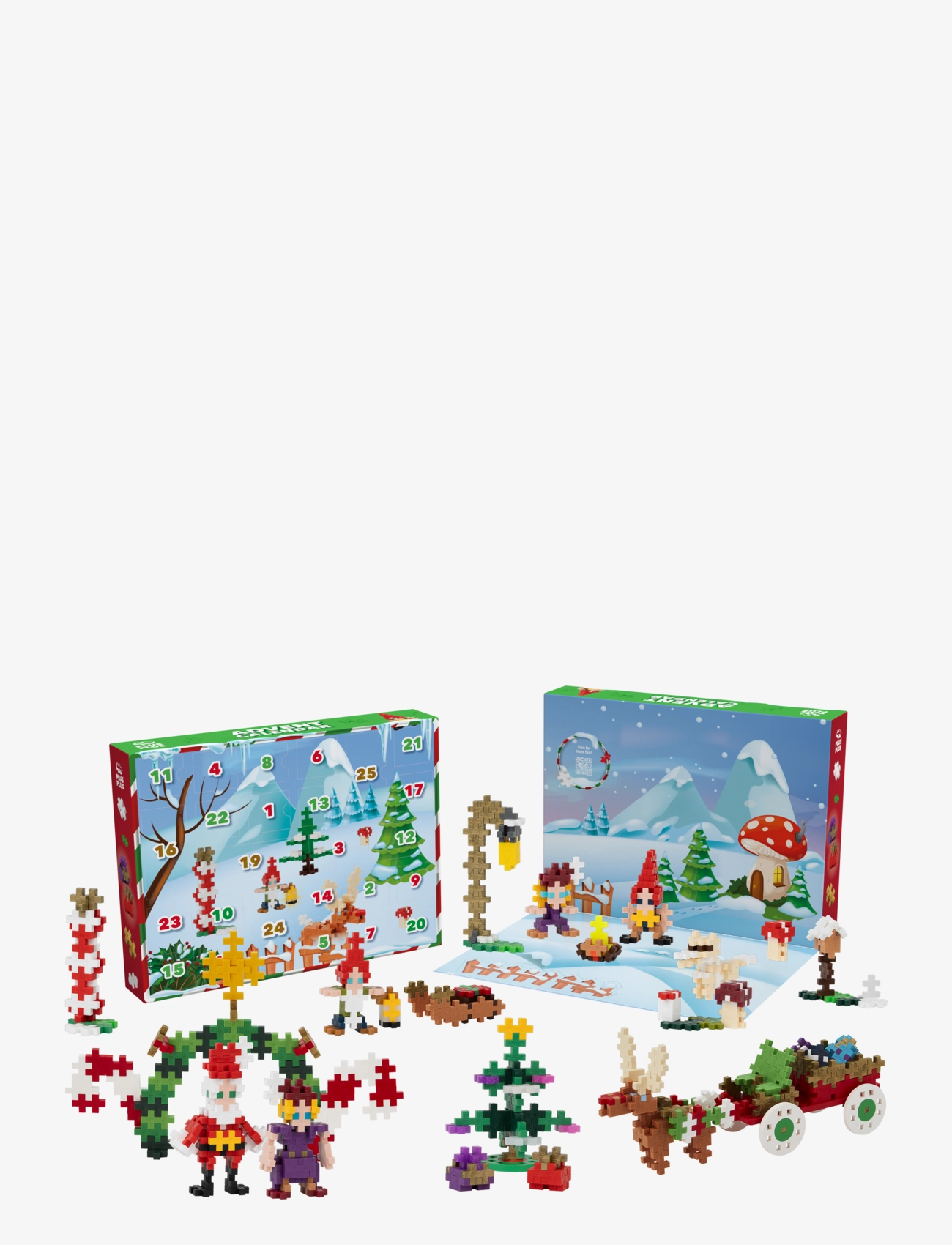 Plus-Plus Plus-Plus Advent Calendar - Santas world - Geschenkideen - ADVENT CALENDAR - SANTAS WORLD / multi