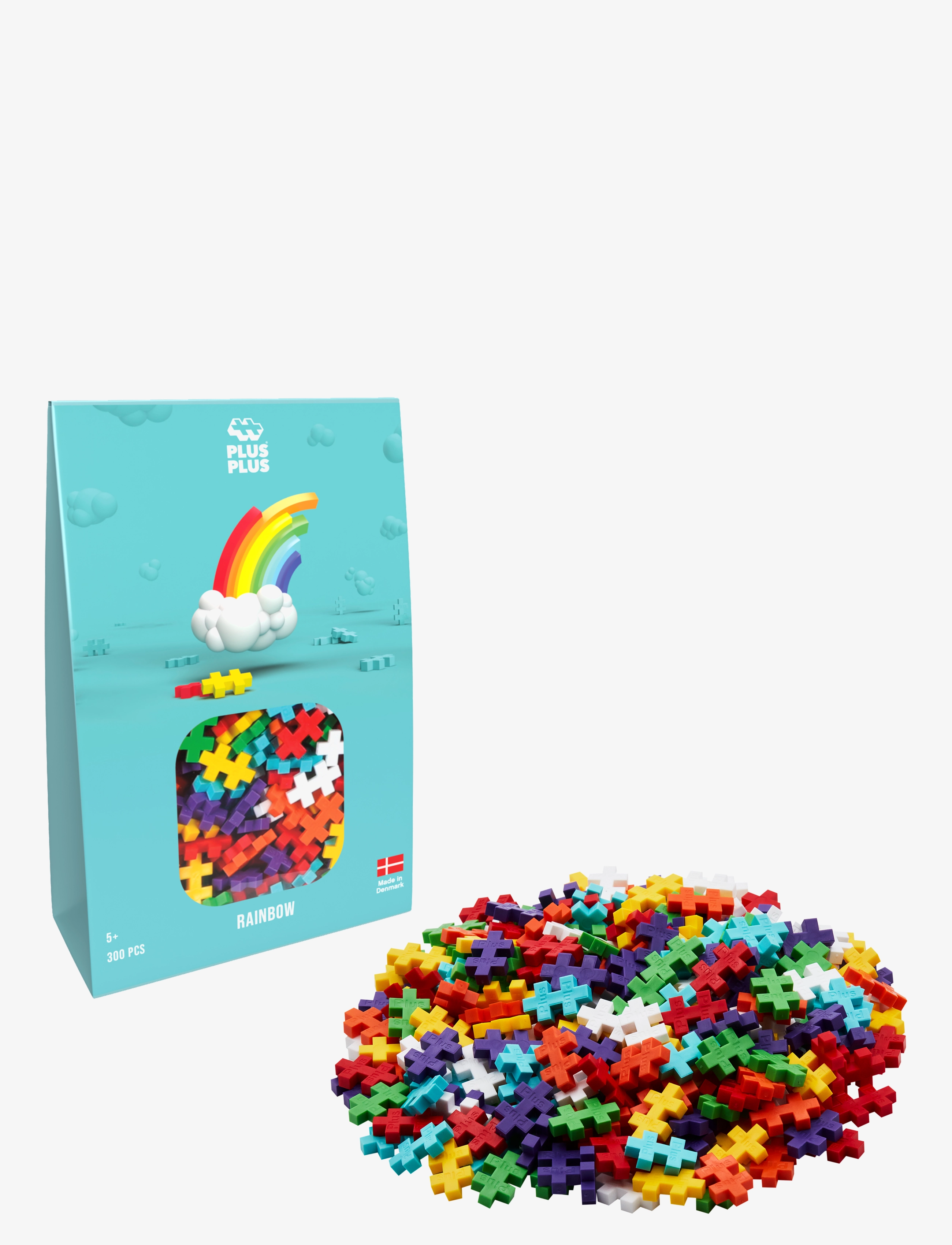 Plus-Plus Plus-Plus Rainbow / 300 Pcs, One Size, Multi/patterned, Byggesæt Og -Klodser > Byggesæt, Børn