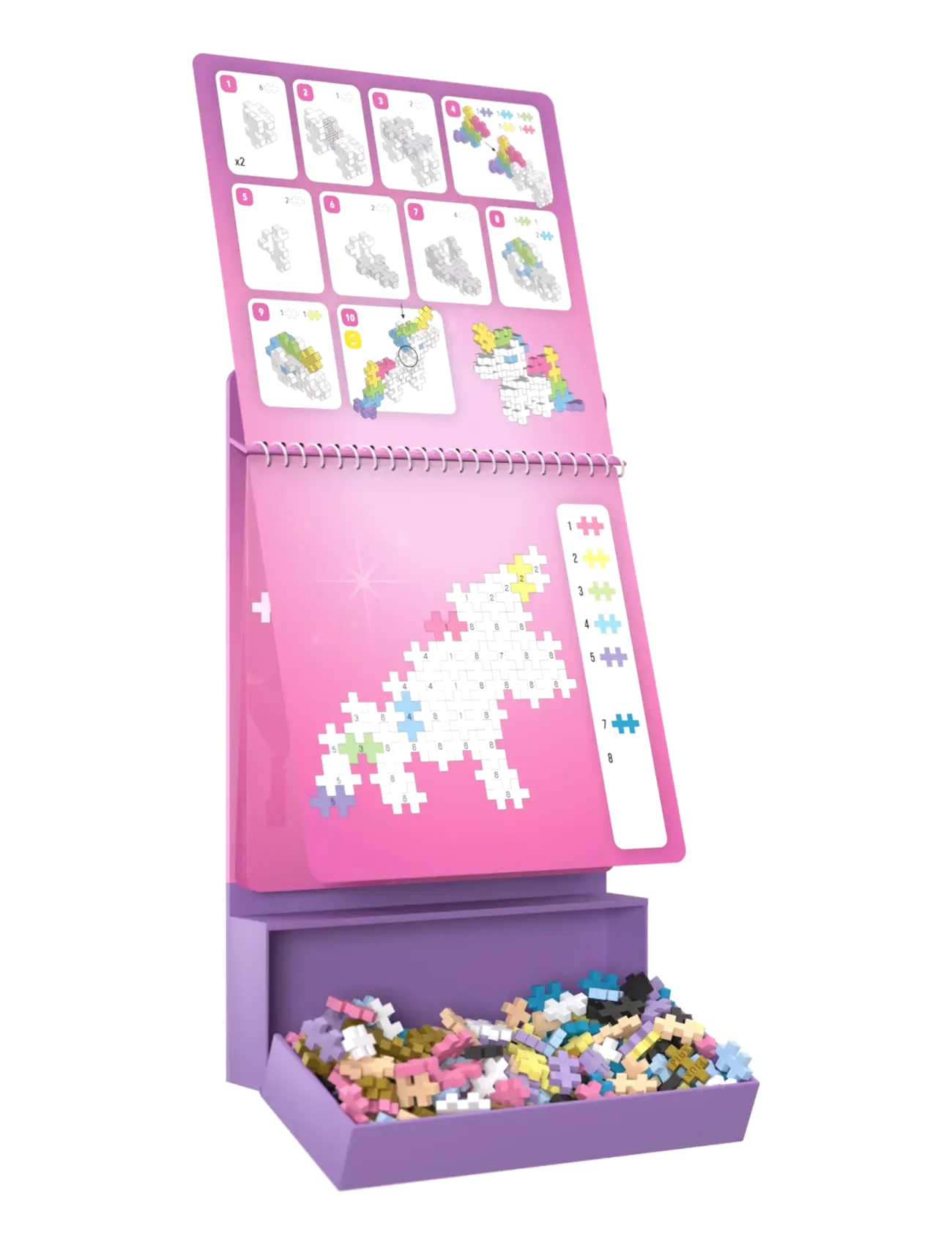 Plus-Plus - Plus-Plus Activity Pad - Fairy Tale - byggklossar - mix - 2