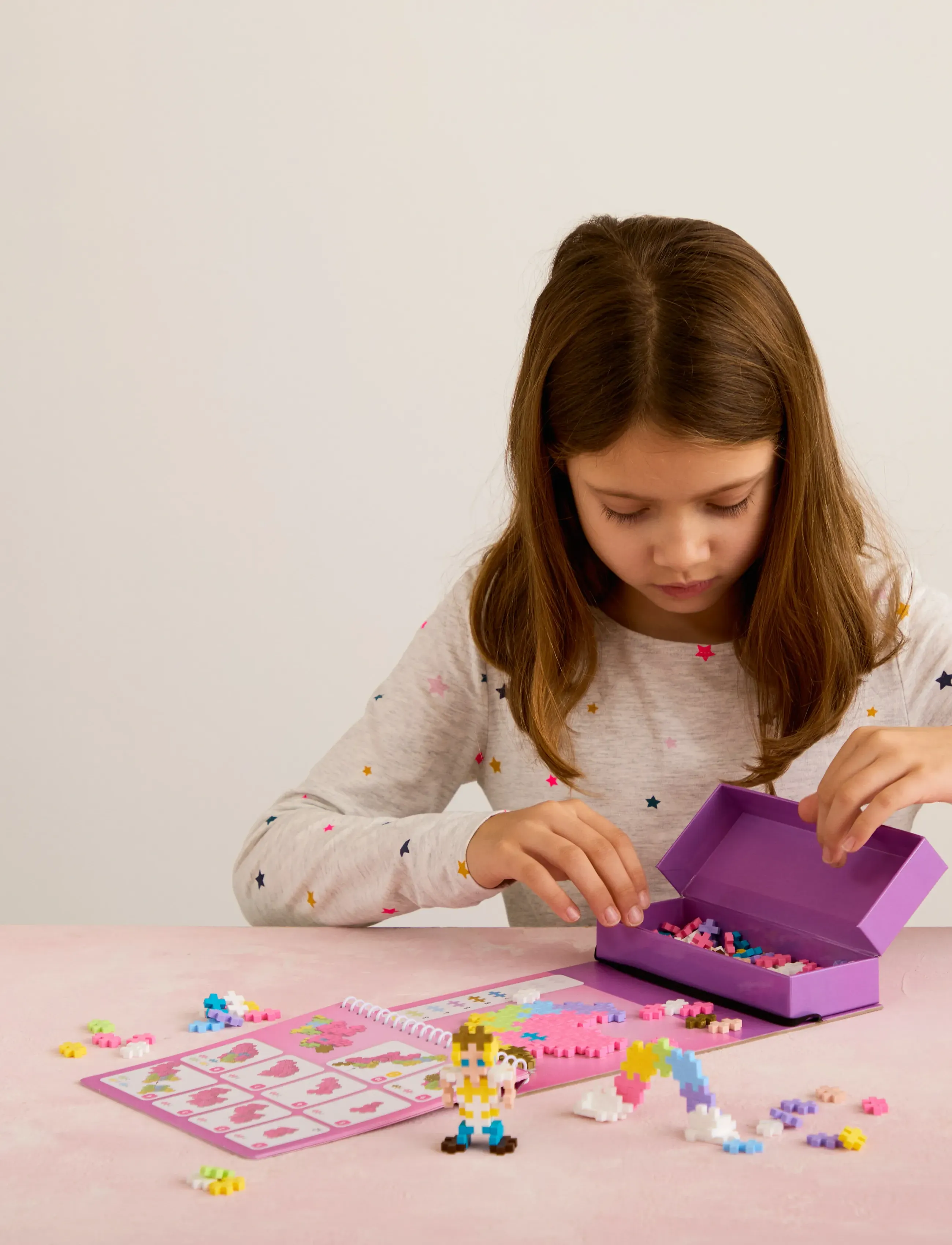 Plus-Plus - Plus-Plus Activity Pad - Fairy Tale - byggklossar - mix - 4