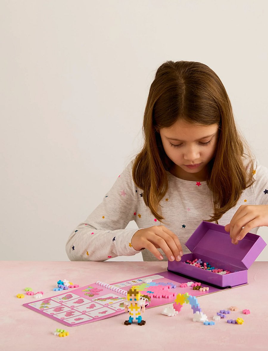 Plus-Plus - Plus-Plus Activity Pad - Fairy Tale - byggklossar - mix - 4