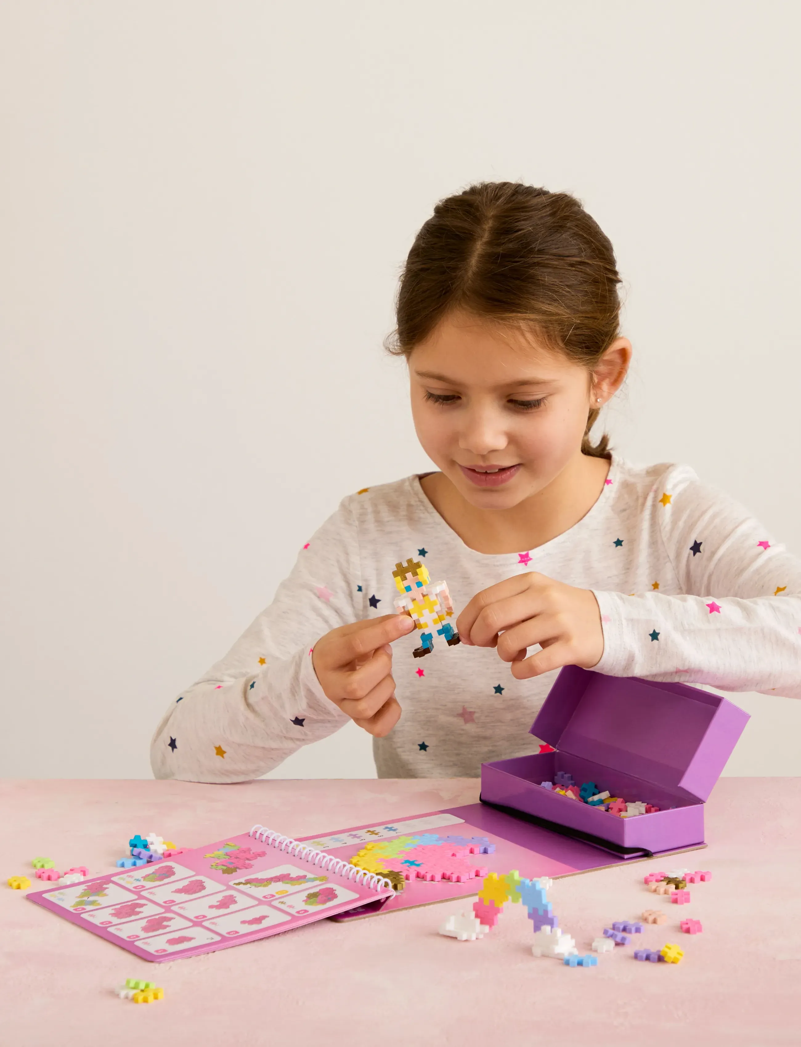 Plus-Plus - Plus-Plus Activity Pad - Fairy Tale - byggklossar - mix - 5