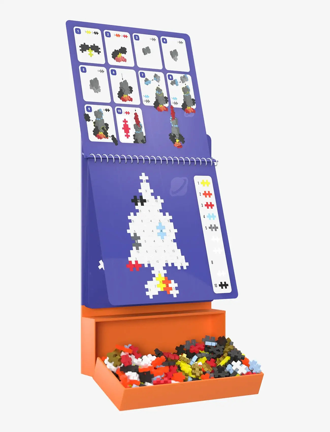 Plus-Plus - Plus-Plus Activity Pad – Space - byggeklosser - mix - 0