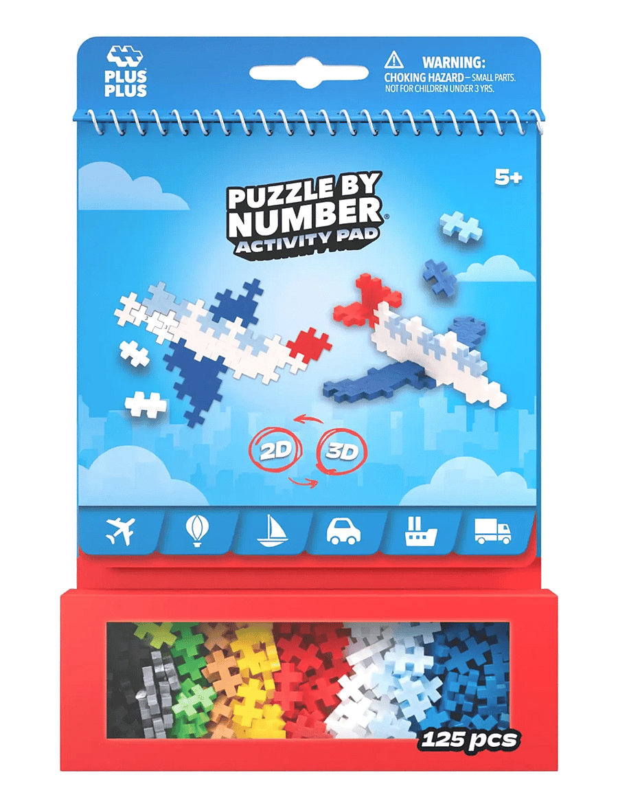 Plus-Plus - Plus-Plus Activity Pad – Transportation - bausteine - mix - 1