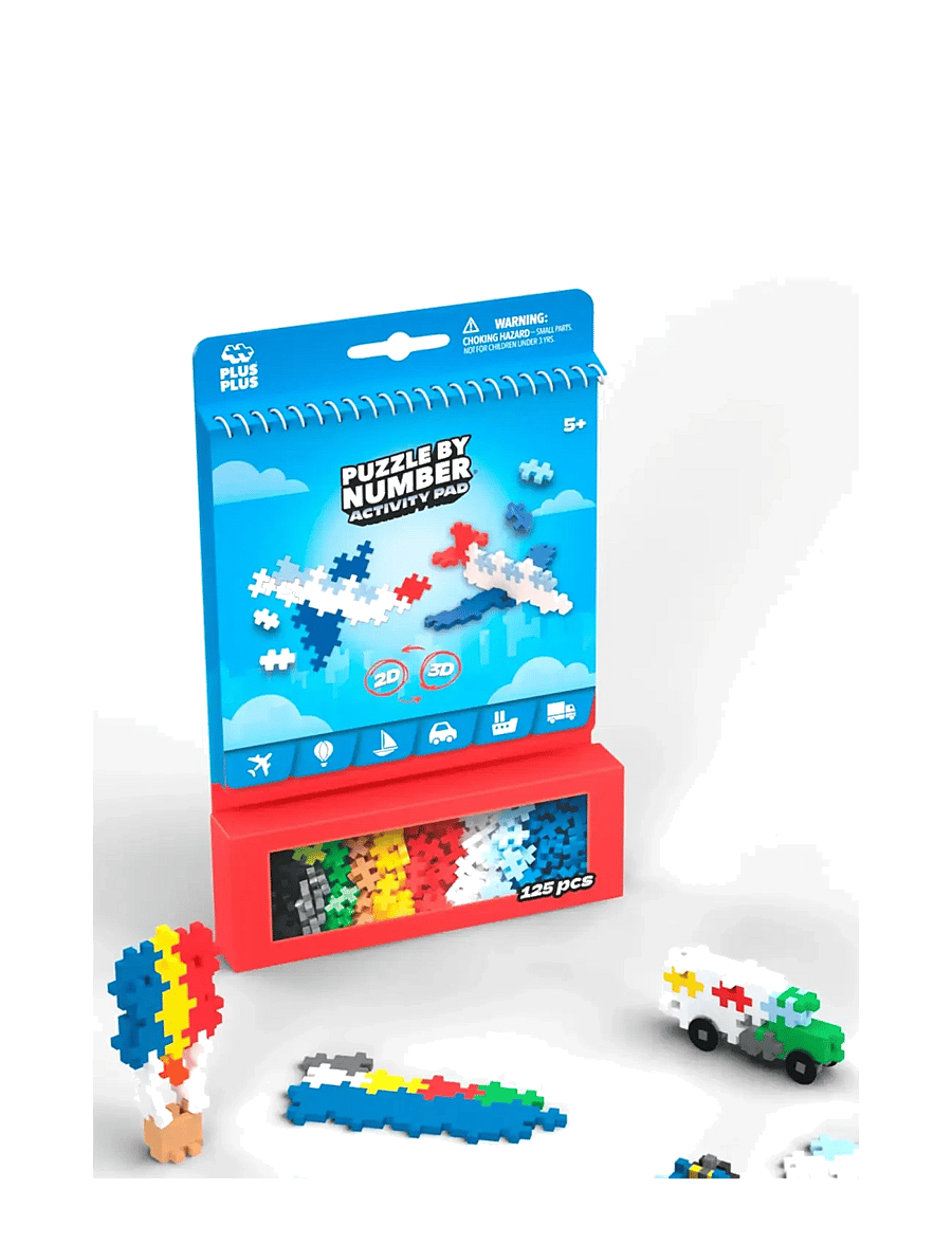 Plus-Plus - Plus-Plus Activity Pad – Transportation - bausteine - mix - 2