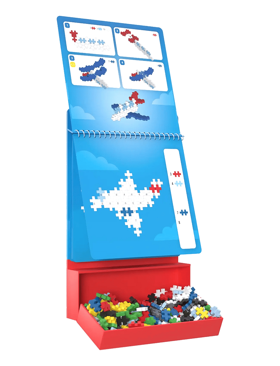 Plus-Plus - Plus-Plus Activity Pad – Transportation - bausteine - mix - 4