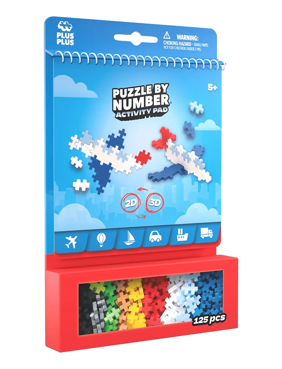 Plus-Plus - Plus-Plus Activity Pad – Transportation - bausteine - mix - 5