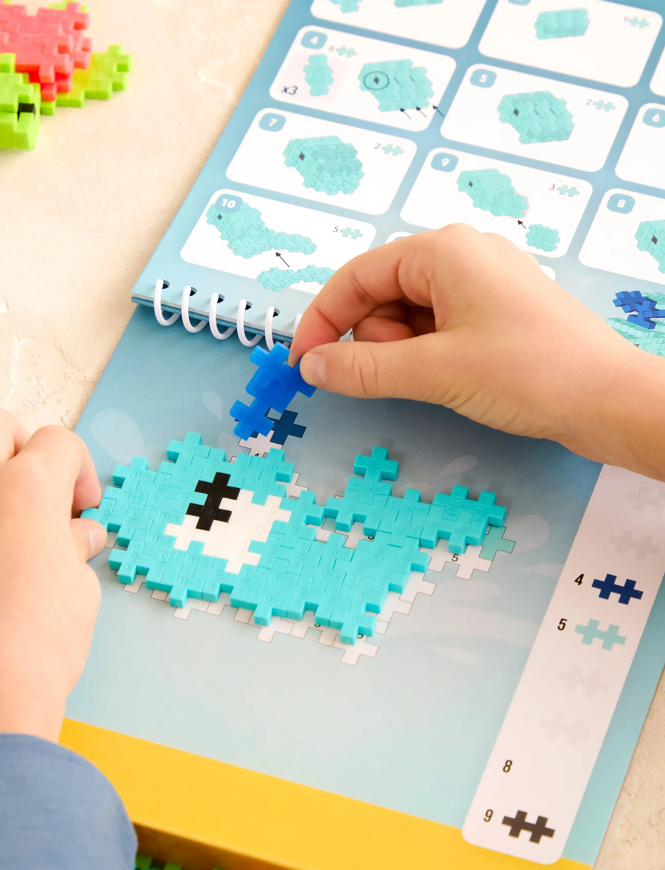 Plus-Plus - Plus-Plus Activity Pad – Ocean - mix - 5