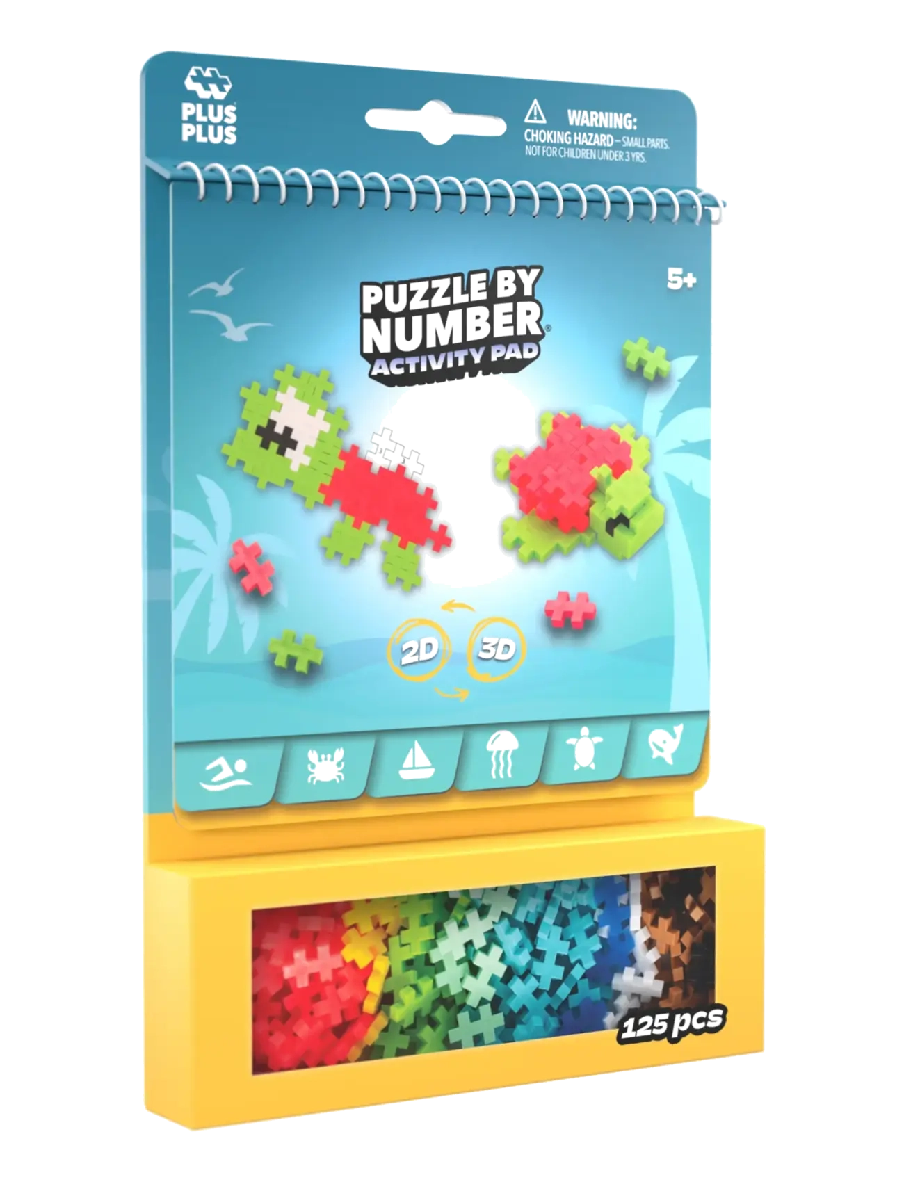 Plus-Plus - Plus-Plus Activity Pad – Ocean - mix - 3