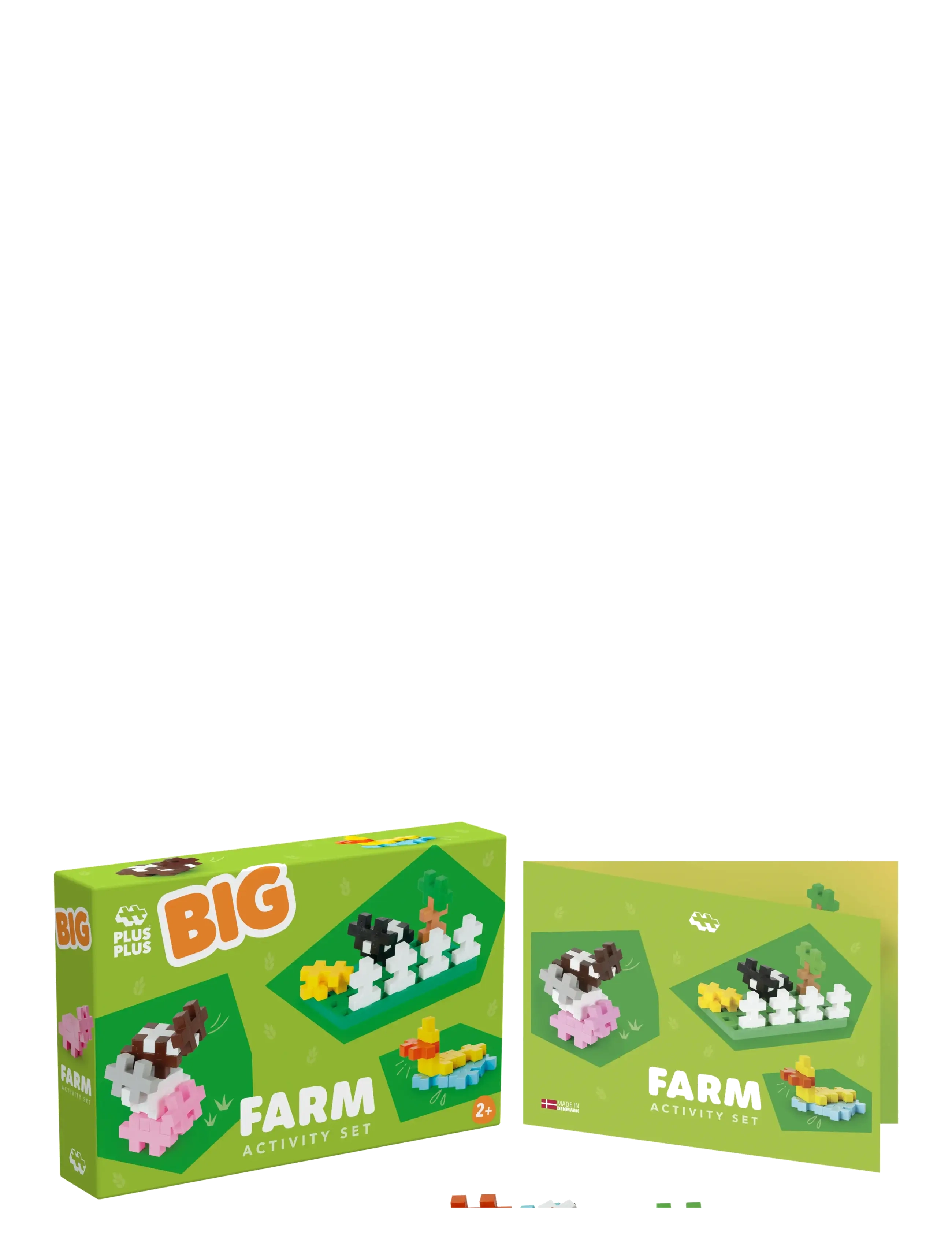 Plus-Plus - Plus-Plus BIG Activity - Farm - byggeklodser - mix - 4