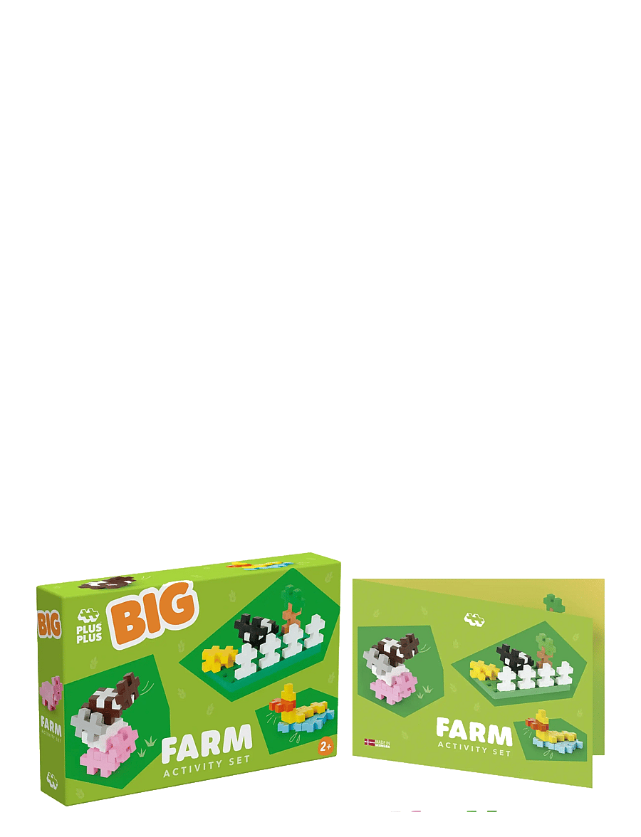 Plus-Plus - Plus-Plus BIG Activity - Farm - byggeklosser - mix - 5