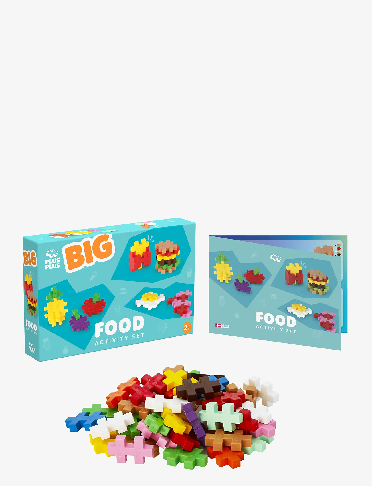 Plus-Plus - Plus-Plus BIG Activity - Food - rakennussetit - mix - 3