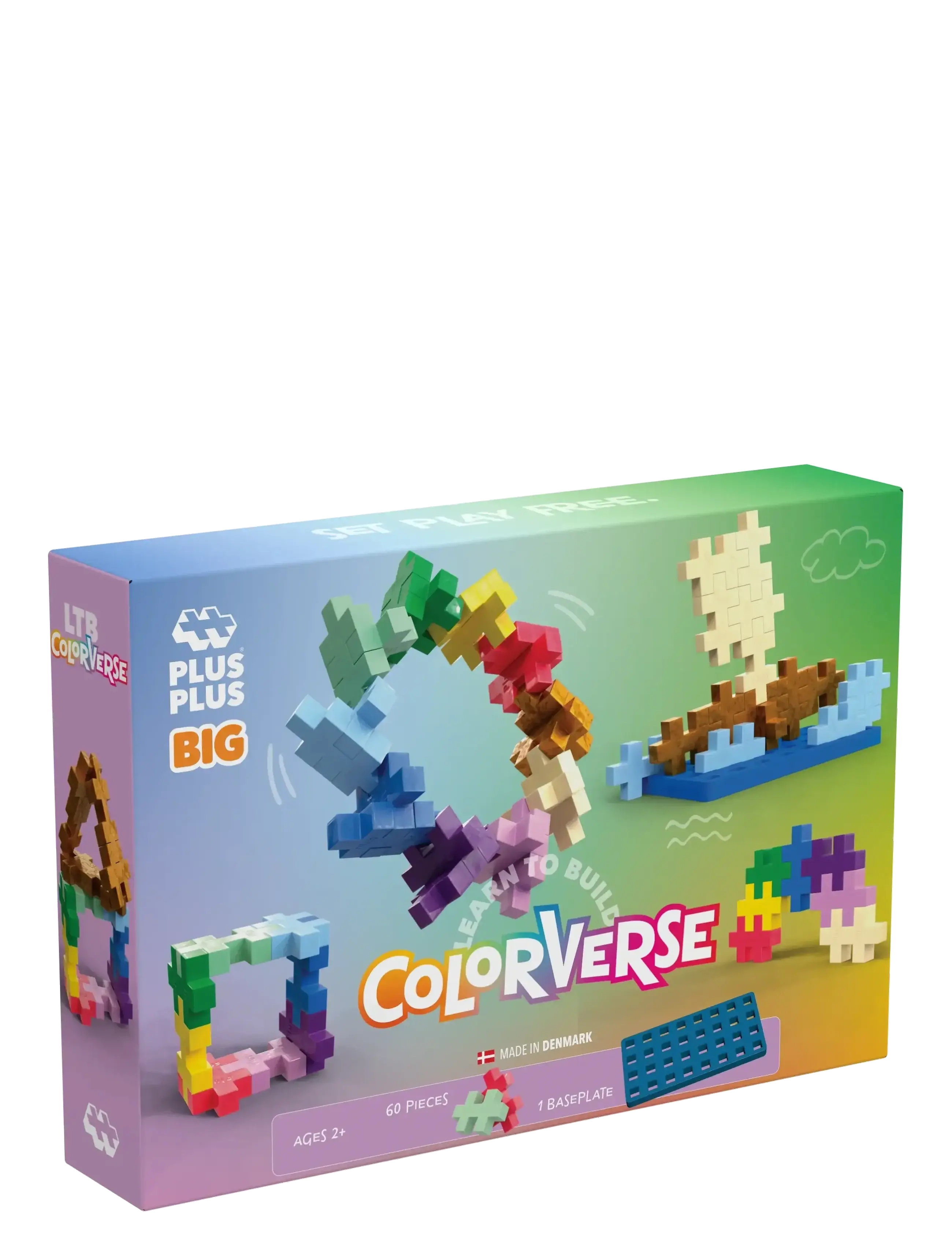 Plus-Plus - Plus-Plus BIG Learn to build - Colorverse - mix - 1