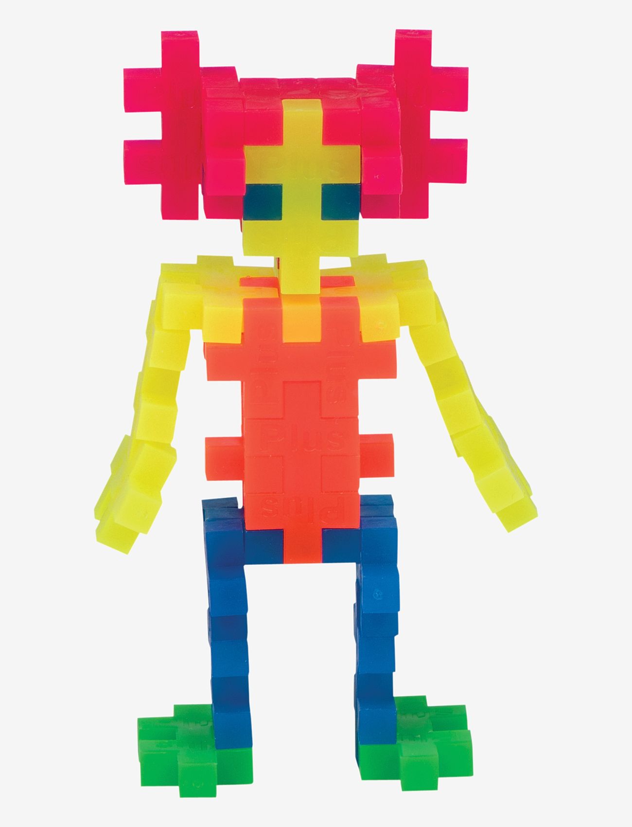 Plus-Plus - Plus-Plus Neon mix  / 240 pcs / Tube - byggesæt - mix - 3