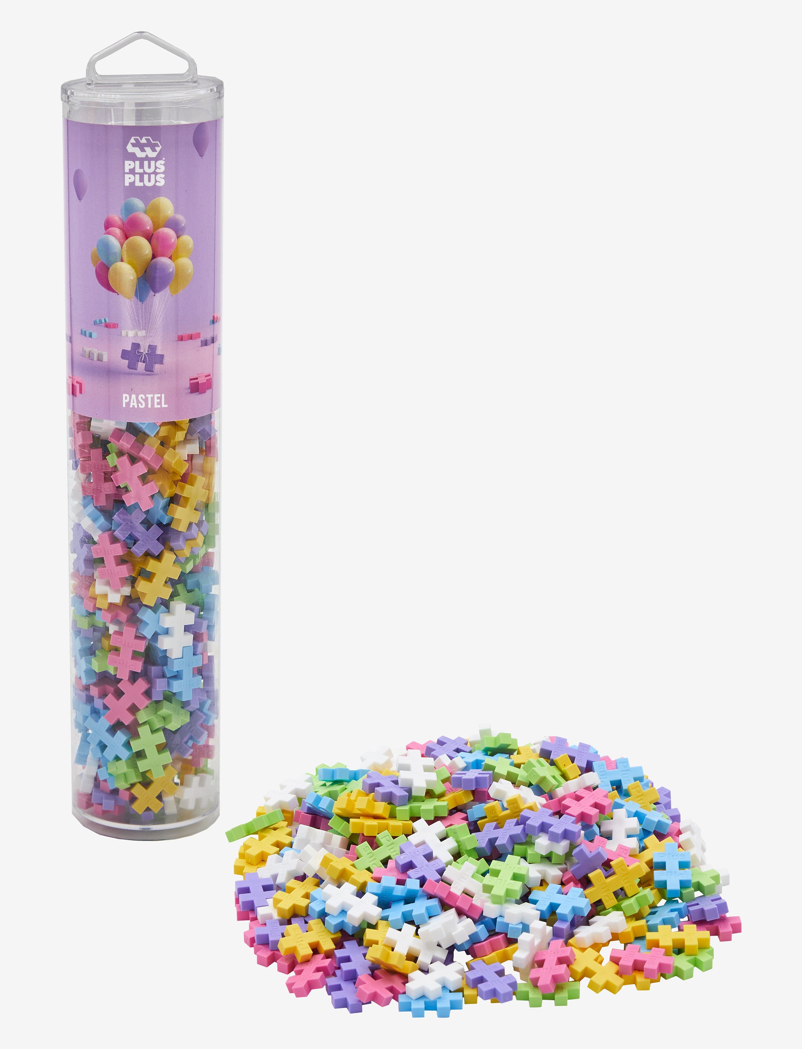 Plus-Plus Plus-Plus Pastel Mix / 240 Pcs Tube, One Size, Multi/patterned, Byggesæt Og -Klodser > Byggeklodser, Børn