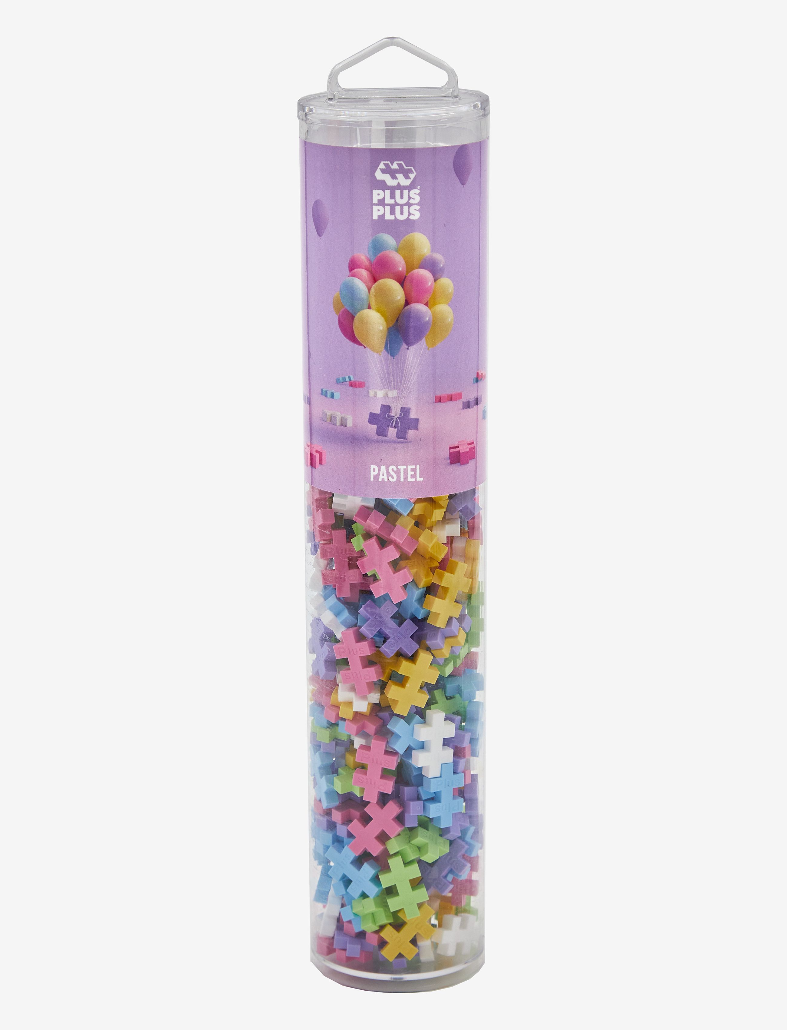 Plus-Plus - Plus-Plus Pastel mix / 240 pcs Tube - byggesæt - mix - 1