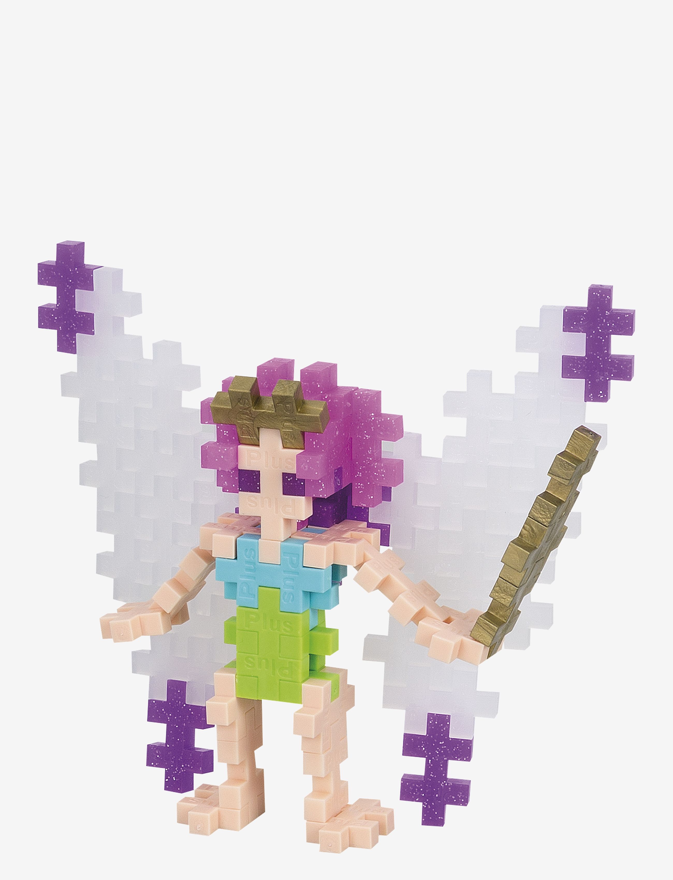Plus-Plus - Plus-Plus Fairy / 100 pcs Tube - byggesæt - mix - 2