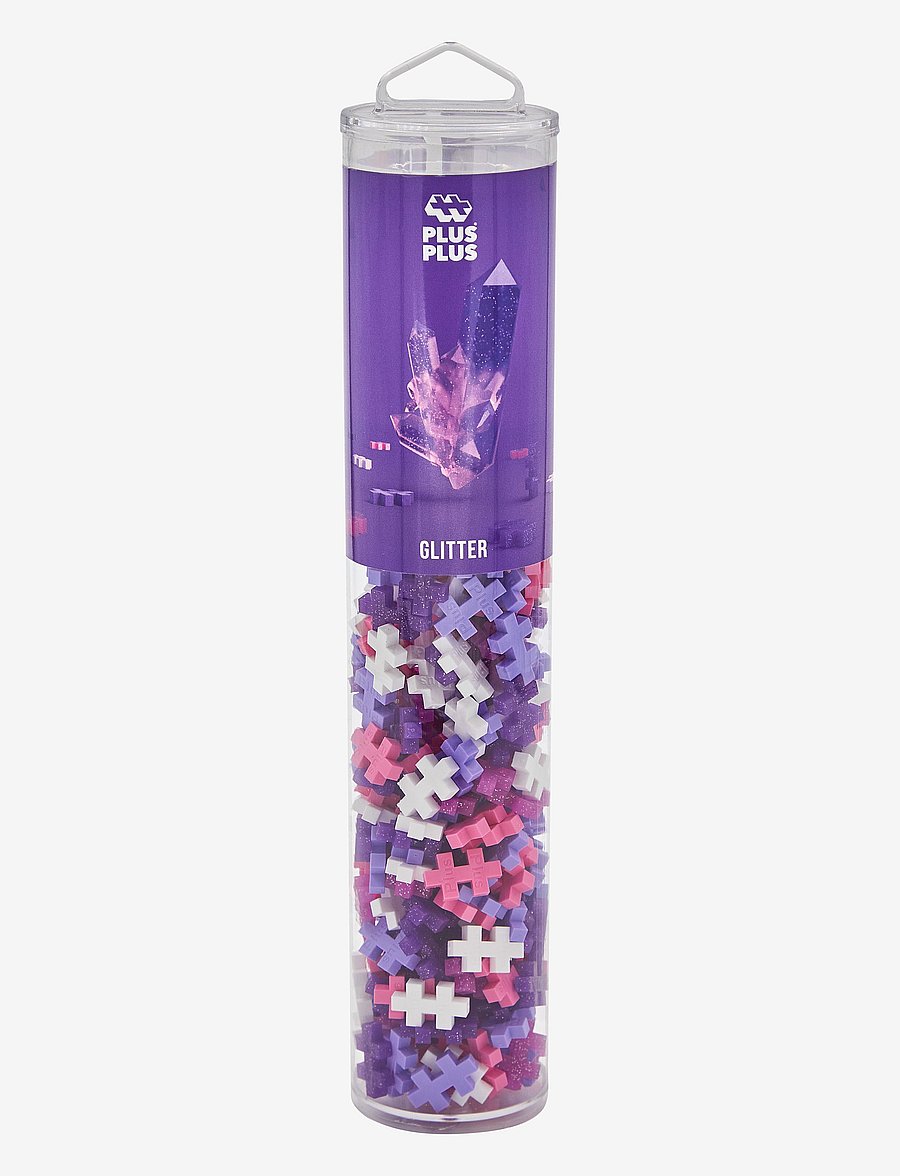 Plus-Plus - Plus-Plus Glitter mix / 240 pcs Tube - byggsatser - mix - 1