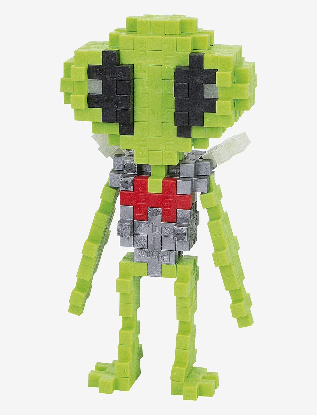 Plus-Plus - Plus-Plus Alien / 100 pcs Tube - byggesæt - mix - 3