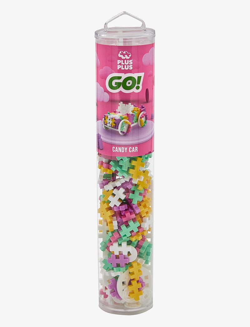 Plus-Plus - Color Cars Candy 200 pcs Tube - kubbasett - multi - 2