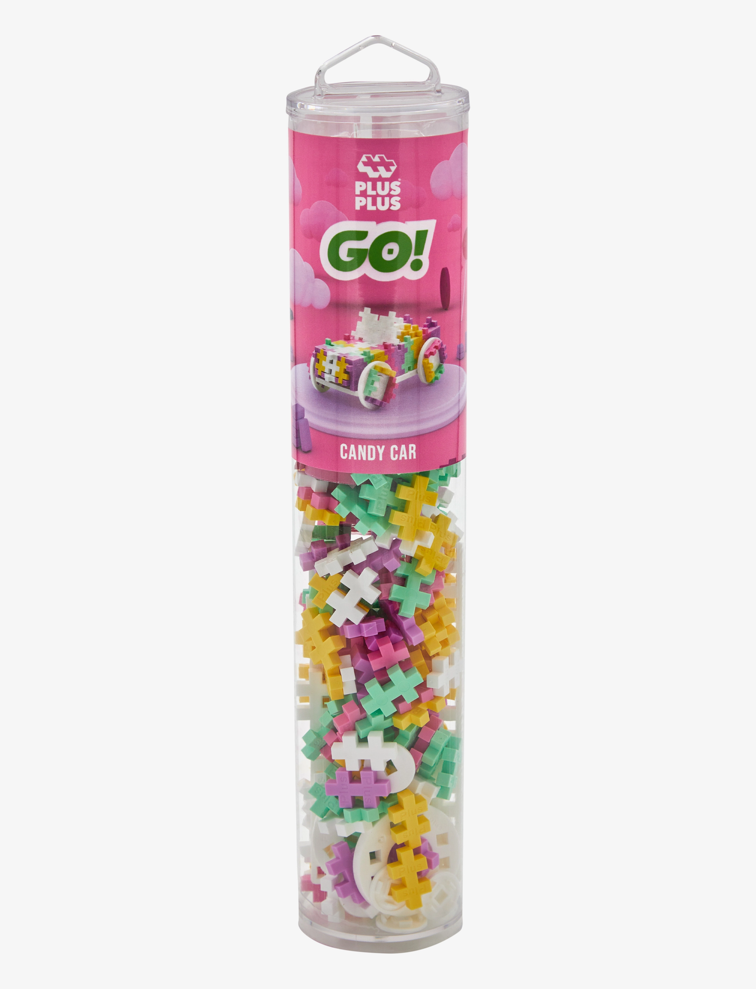 Plus-Plus - Color Cars Candy 200 pcs Tube - kubbasett - multi - 2