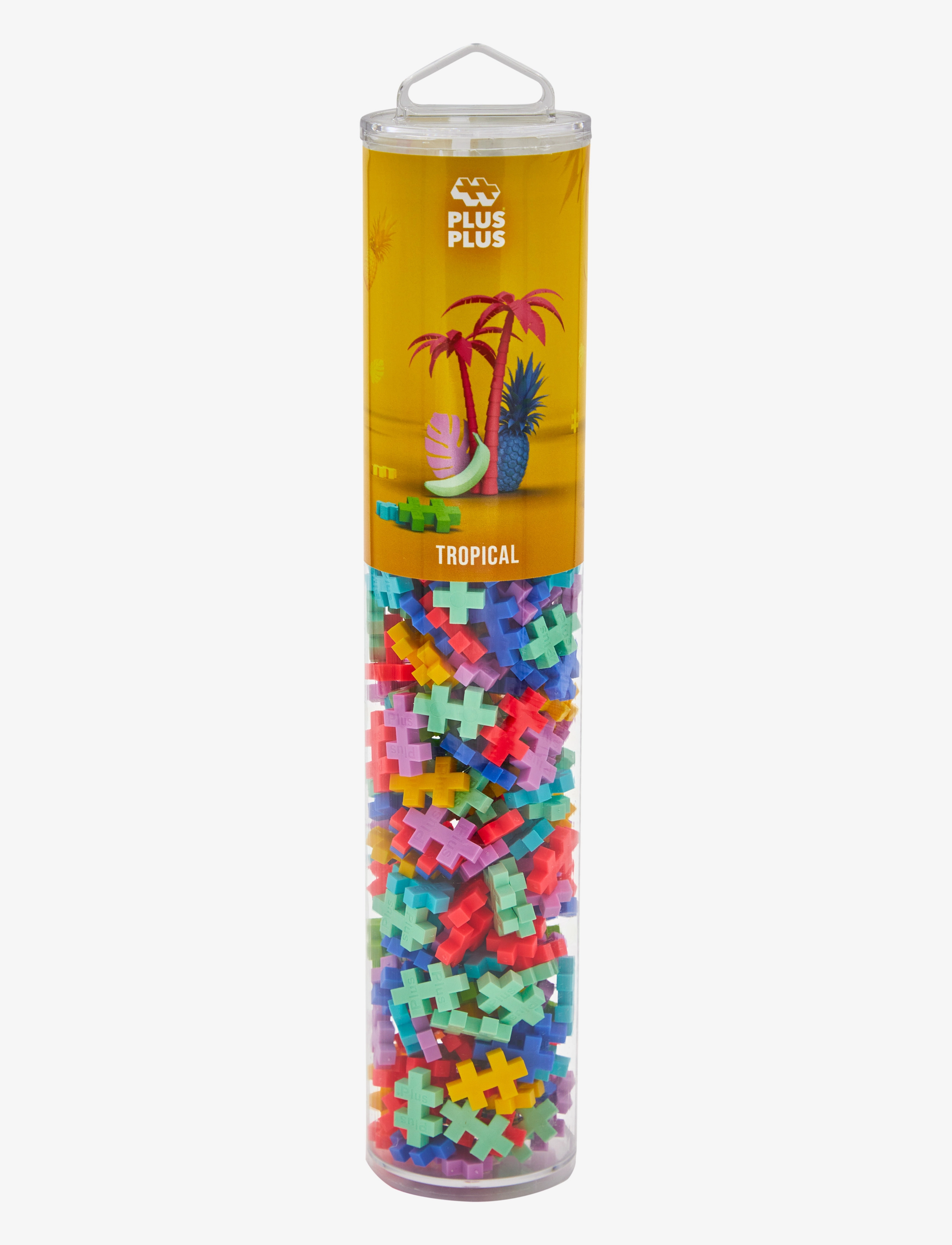 Plus-Plus - Tropical mix 240 pcs Tube - byggesett - multi - 2