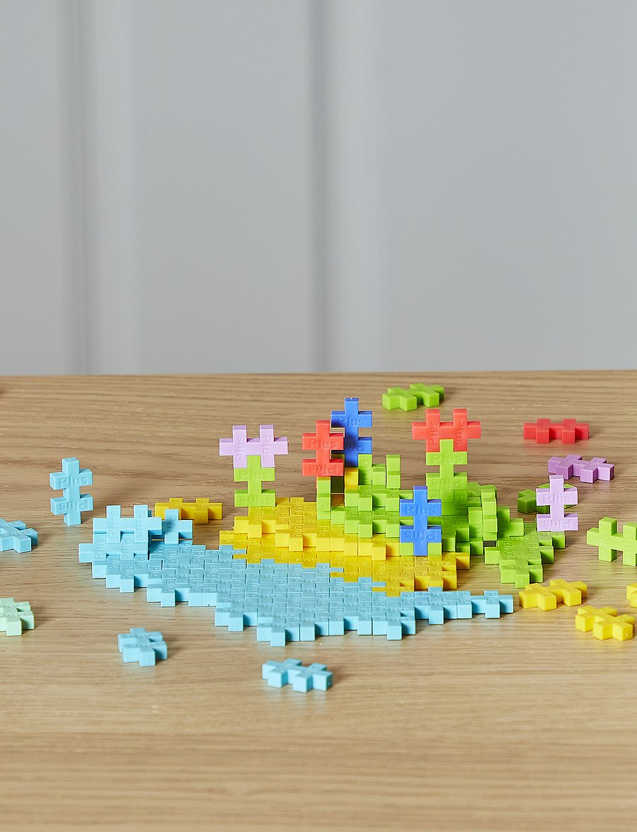 Plus-Plus - Tropical mix 240 pcs Tube - byggesett - multi - 0